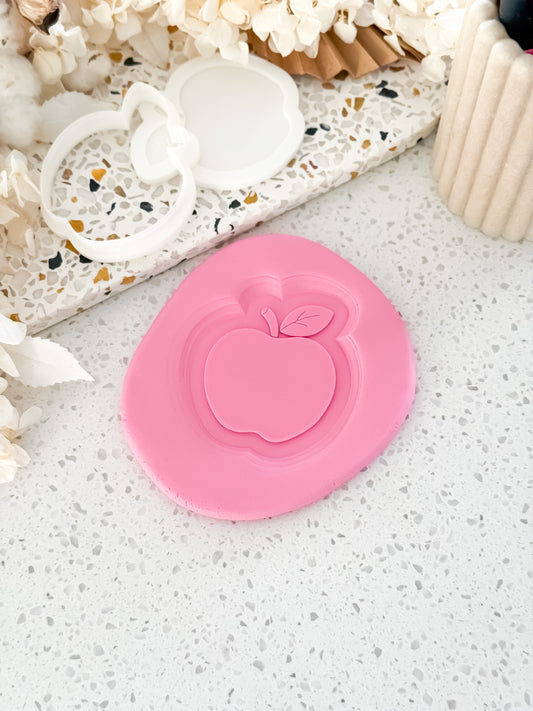 Apple - Cookie Stamp and Cutter