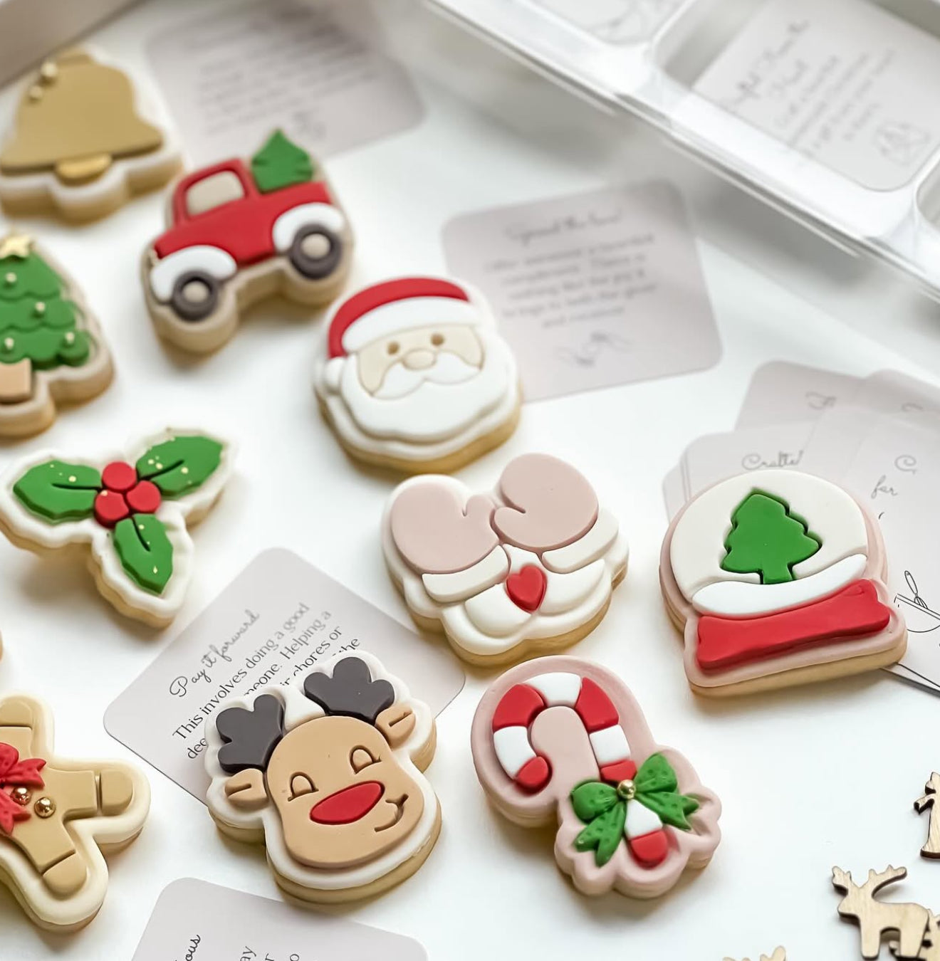 Mini Candy Cane - Cookie Stamp & Cutter