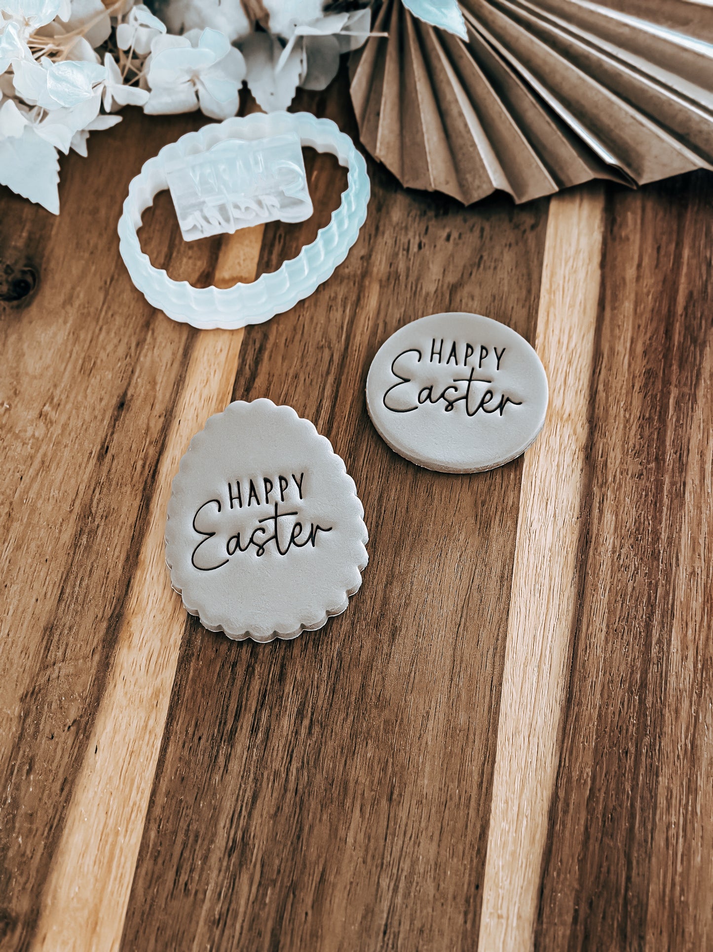 Mini Happy Easter - Cookie Stamp - Ideal for Fondant & Sugar Cookies