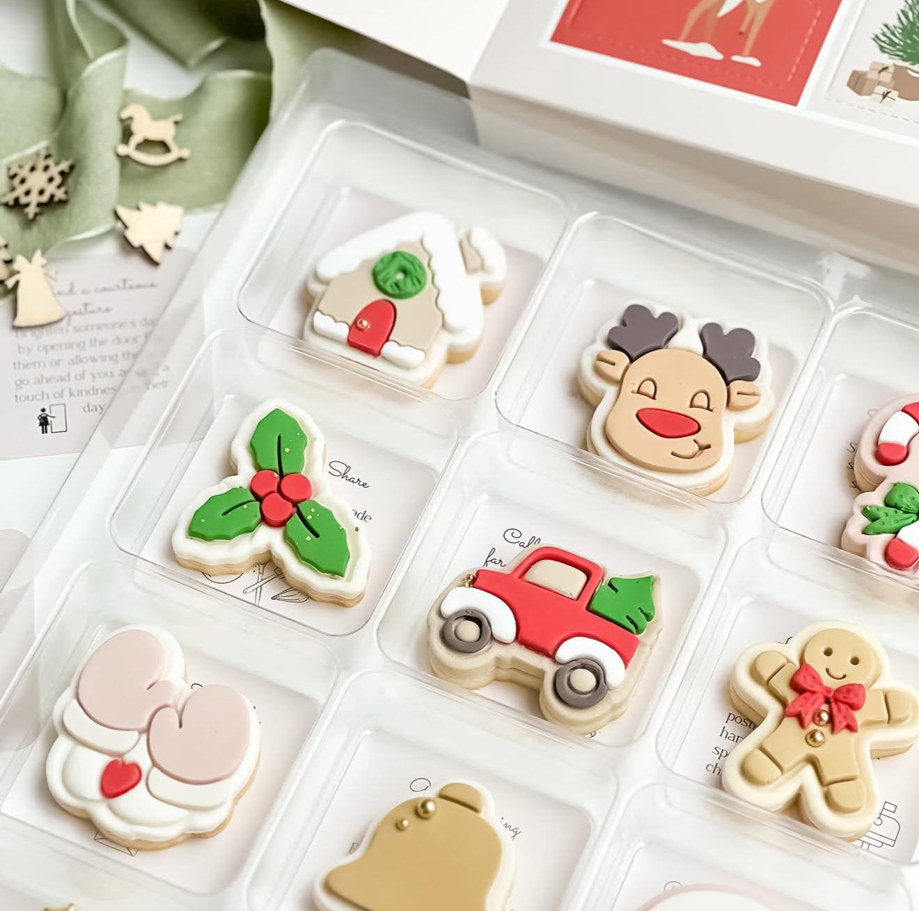 Mini Christmas Truck - Cookie Stamp and Cutter