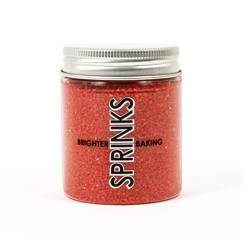 RED Sanding Sugar (85g) - Sprinks - Premium from O'Khach Baking Supplies - Just $5.99! Shop now at O'Khach Baking Supplies