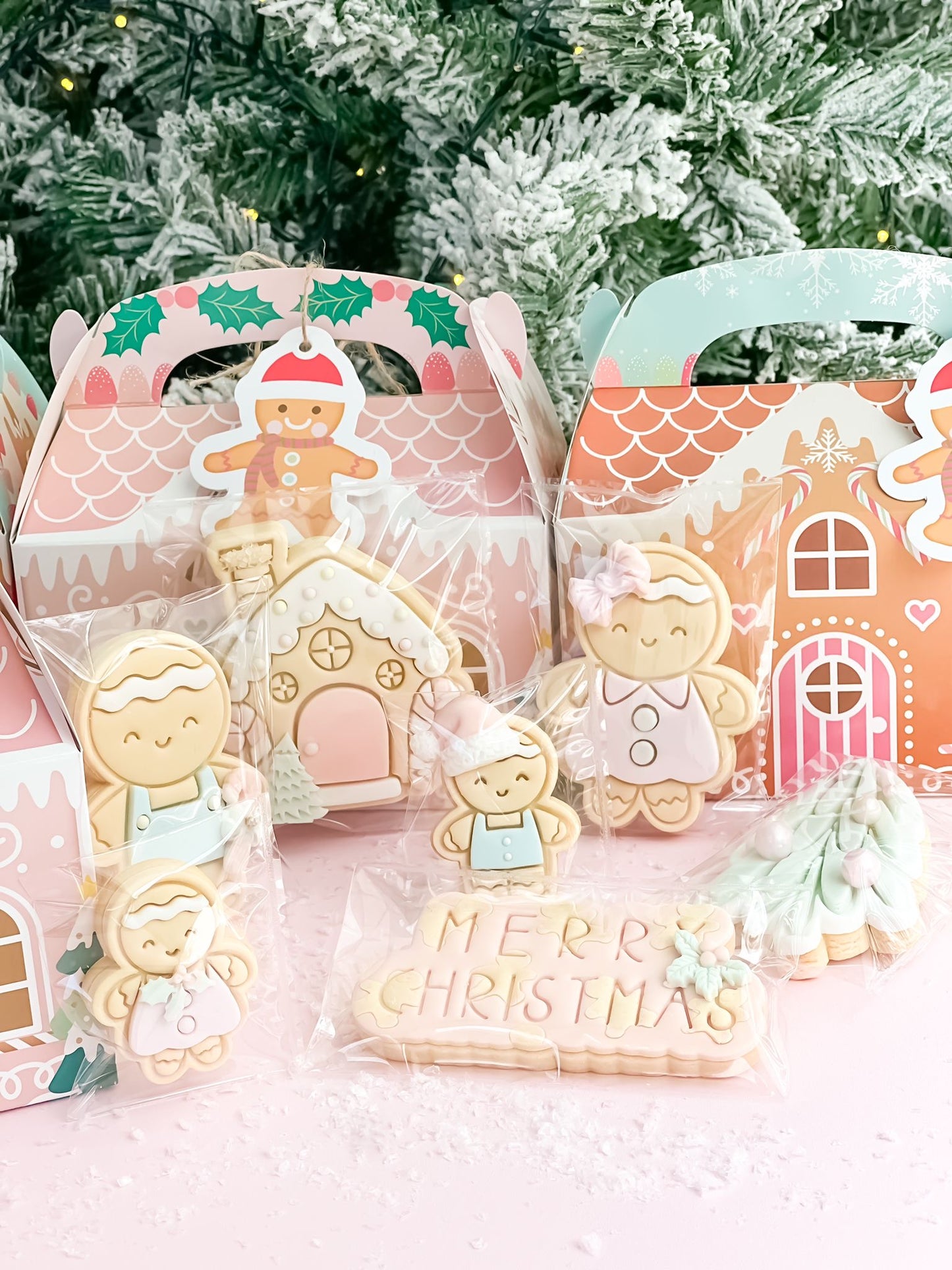 Ginger Family Range - Cookie Stamp & Cutters