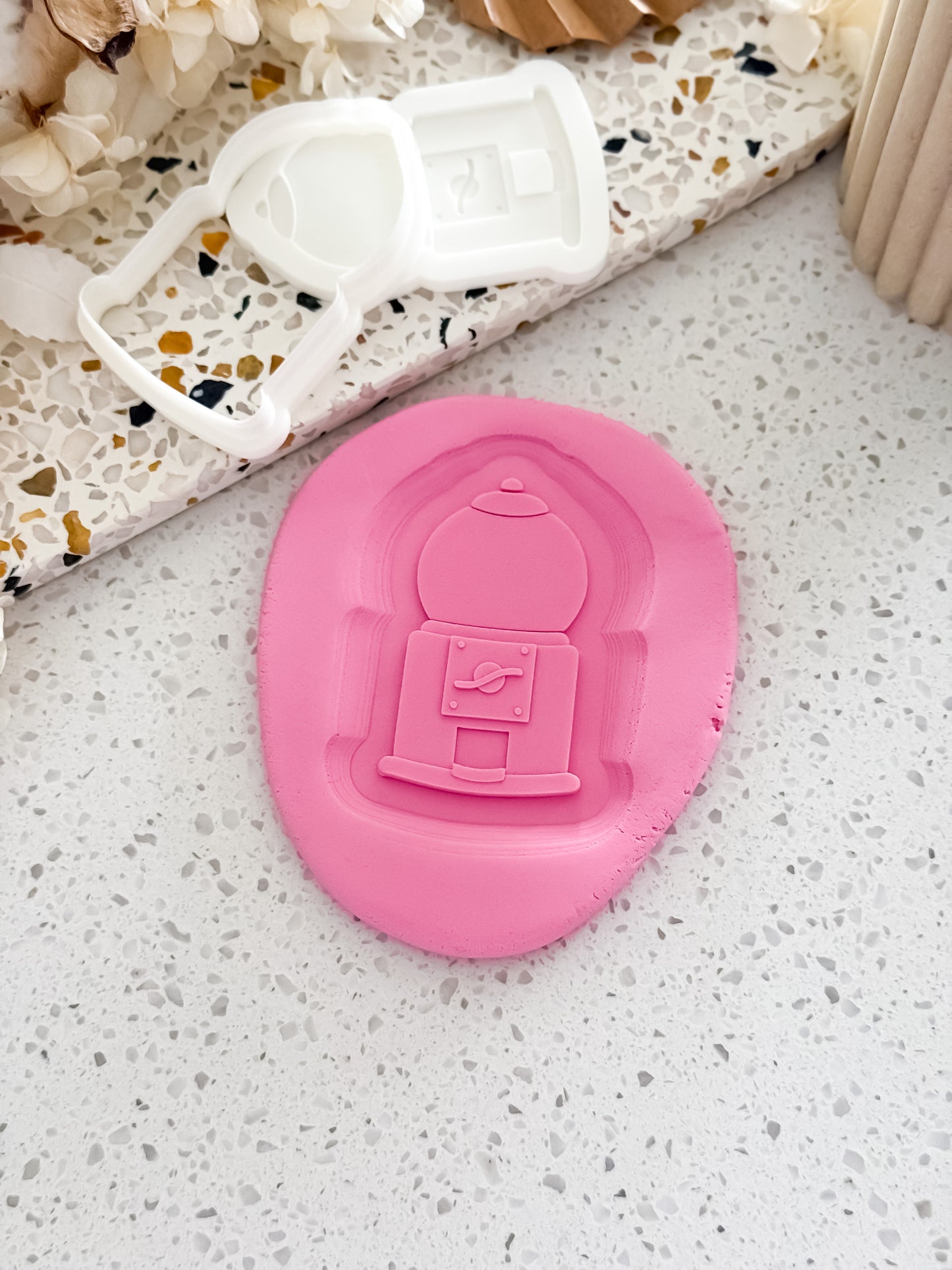 Gum ball Machine - Cookie Stamp and Cutter