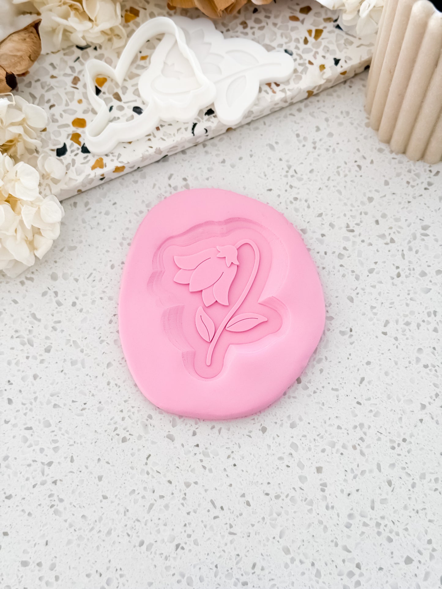 Bluebell Bloom Stamp & Cutter - Perfect for Fondant & Sugar Cookies