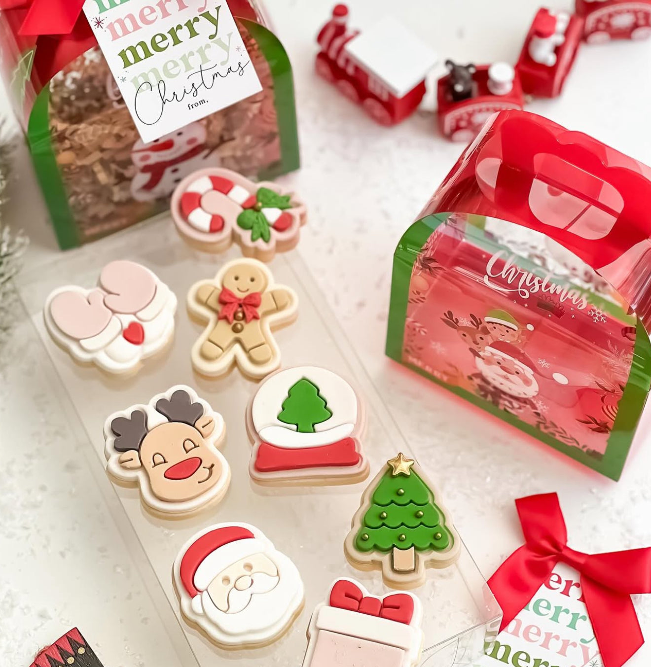Mini Simple Santa - Cookie Stamp and Cutter