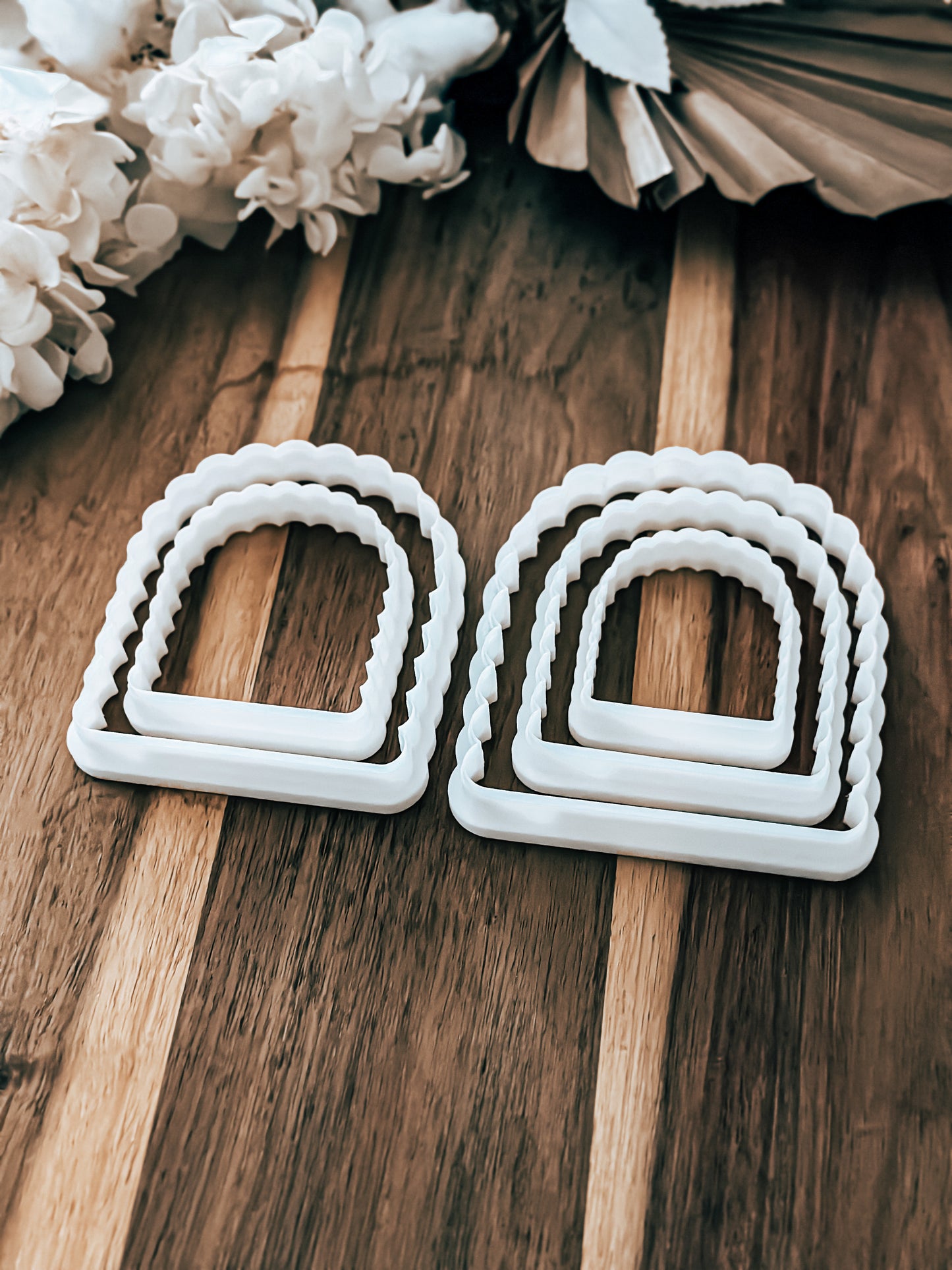 Scalloped Arch Cookie Cutter – Perfect for Fondant, Sugar Cookies & Baking