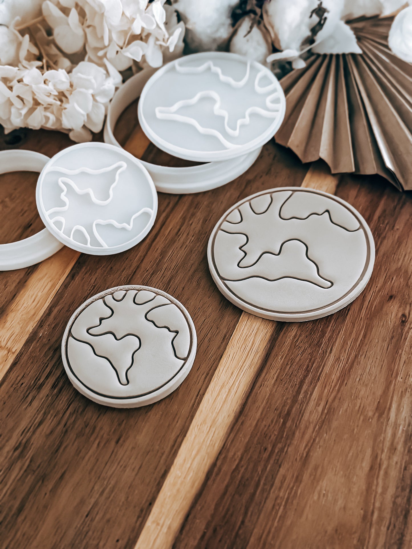 Earth - Cookie Stamp and Cutter - Fondant & Sugar Cookies