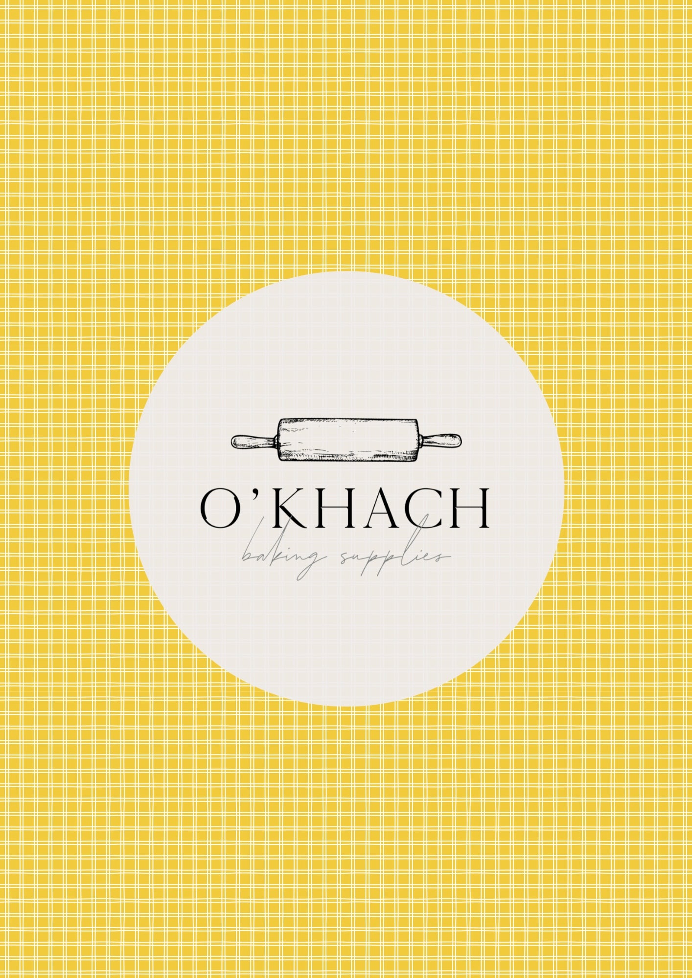 Easter Garden Pattern No.9 - Edible Image - O'Khach Baking Supplies