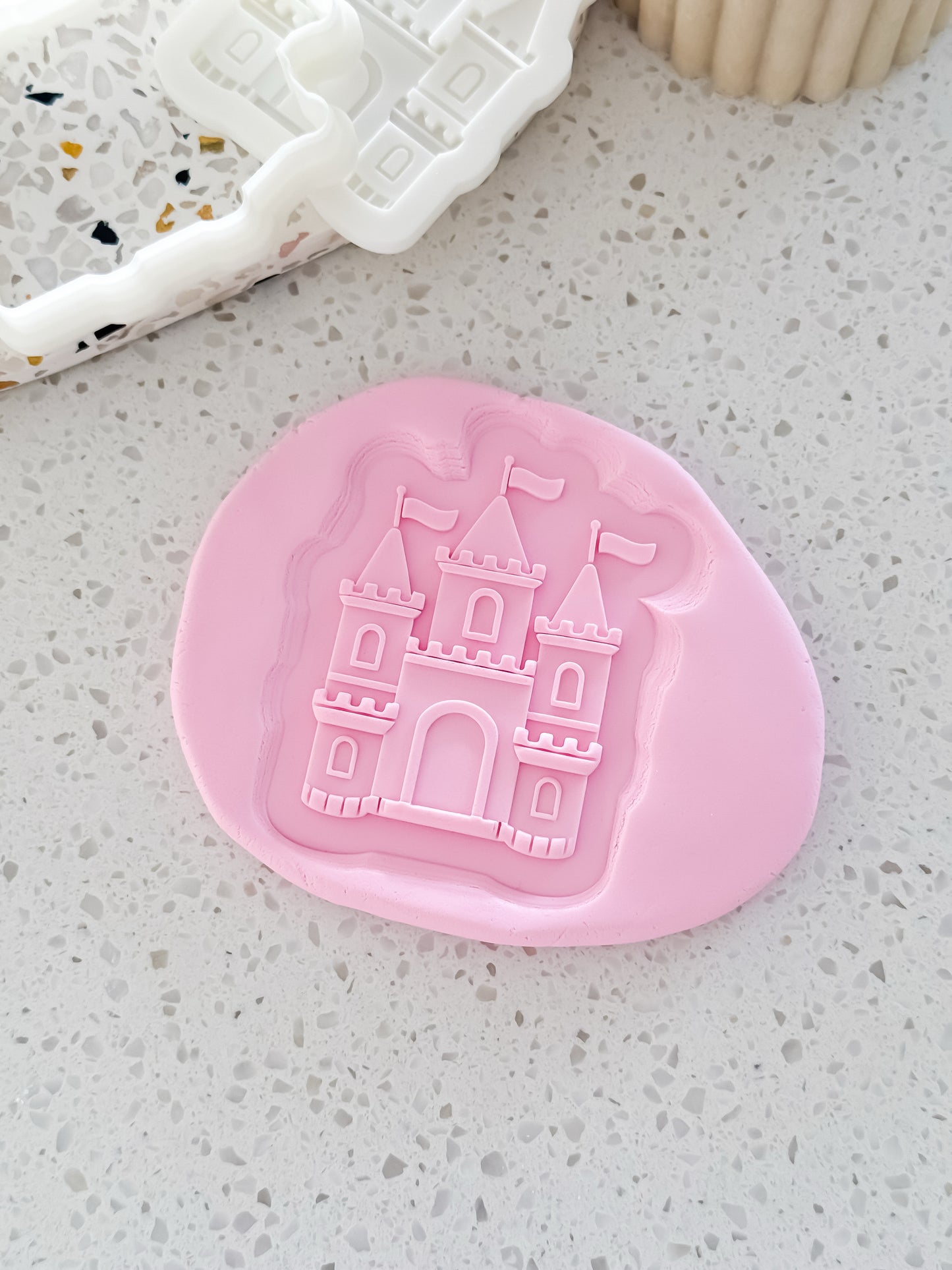 Castle Stamp & Cutter - Perfect for Fondant & Sugar Cookies