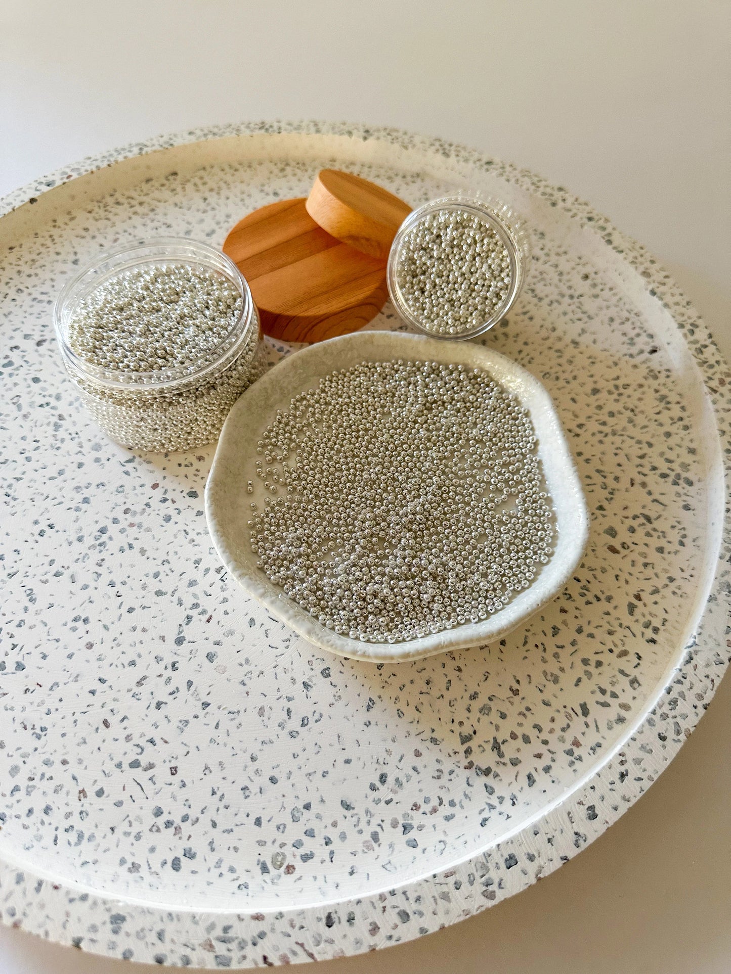 2mm Silver – Edible Sprinkles for Cakes, Cookies & Cupcakes