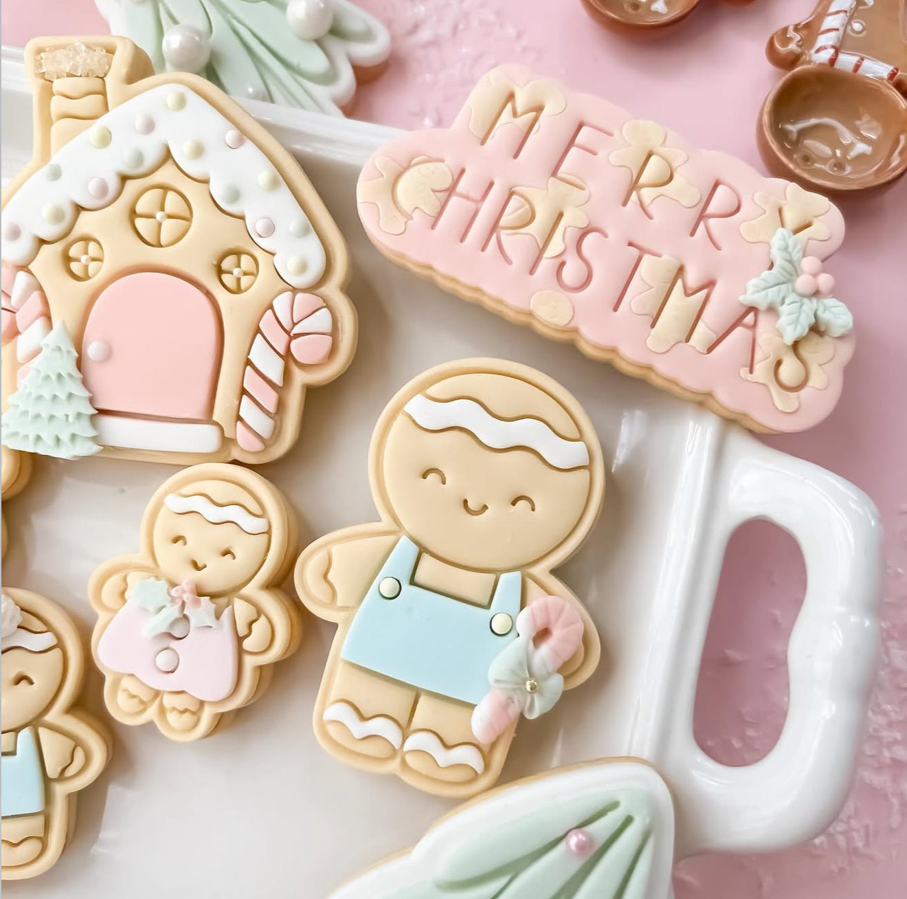 Ginger Family Range - Cookie Stamp & Cutters