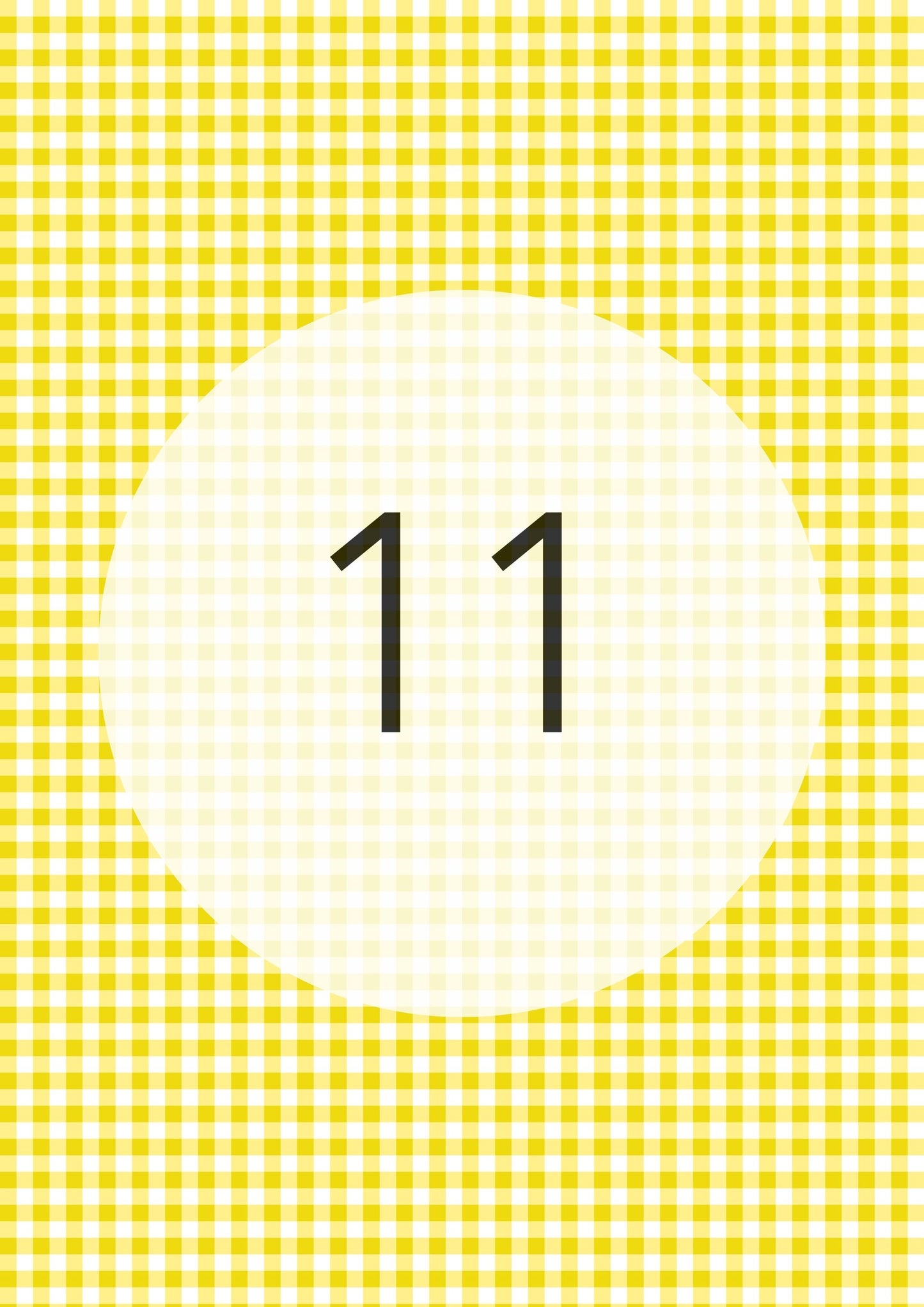 Gingham Pattern Range edible image, colour option 12