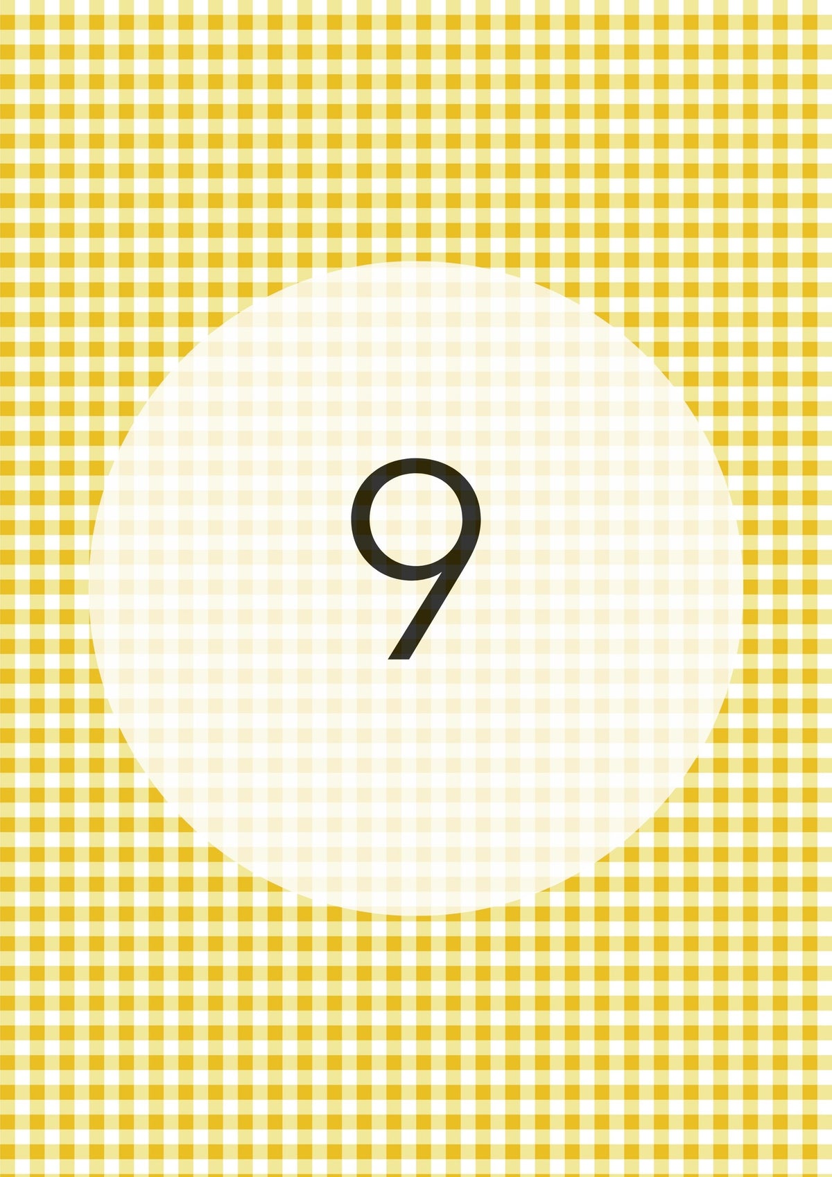 Gingham Pattern Range edible image, colour option 10