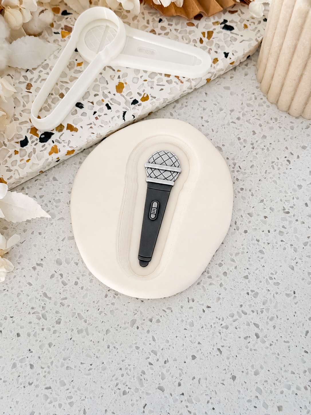 Microphone - Cookie Stamp and Cutter