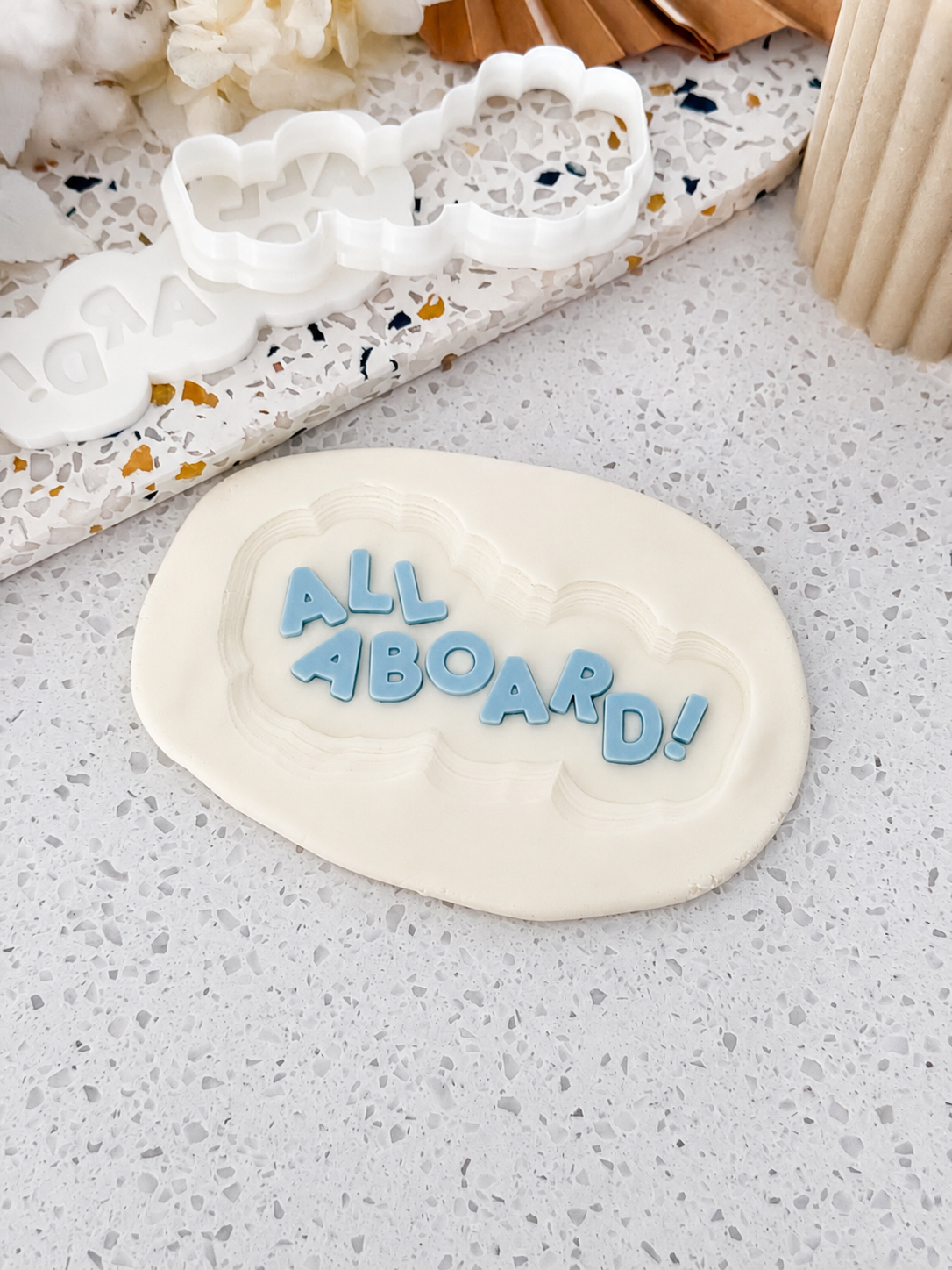 All Aboard! - Cookie Stamp and Cutter
