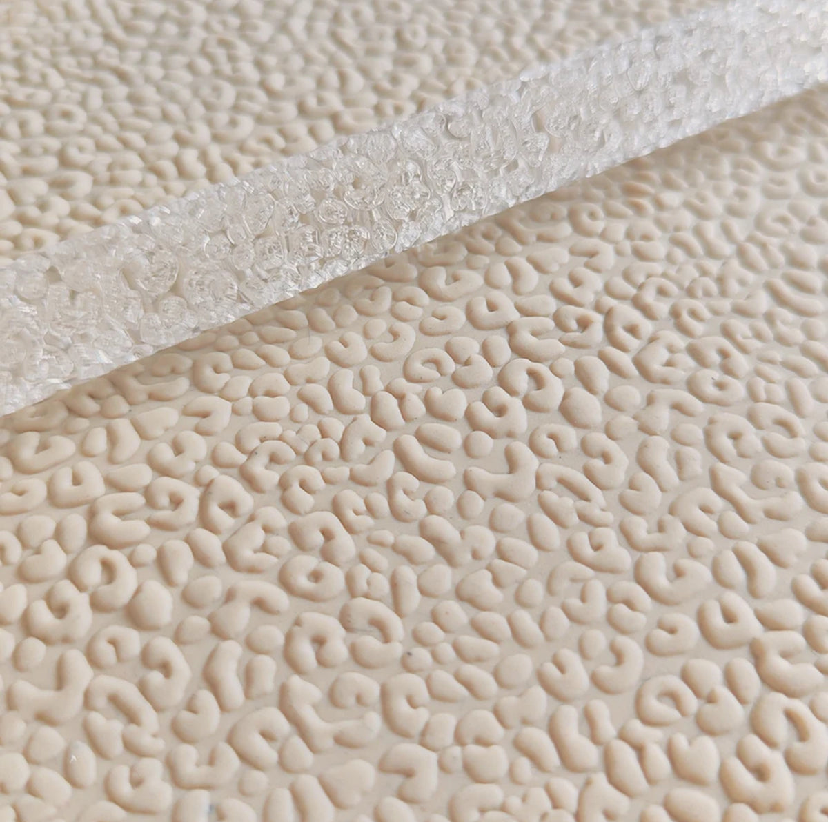 Animal Print Pattern - Acrylic Embossing Rolling Pin – Fondant, Cookie & Clay Texture Roller