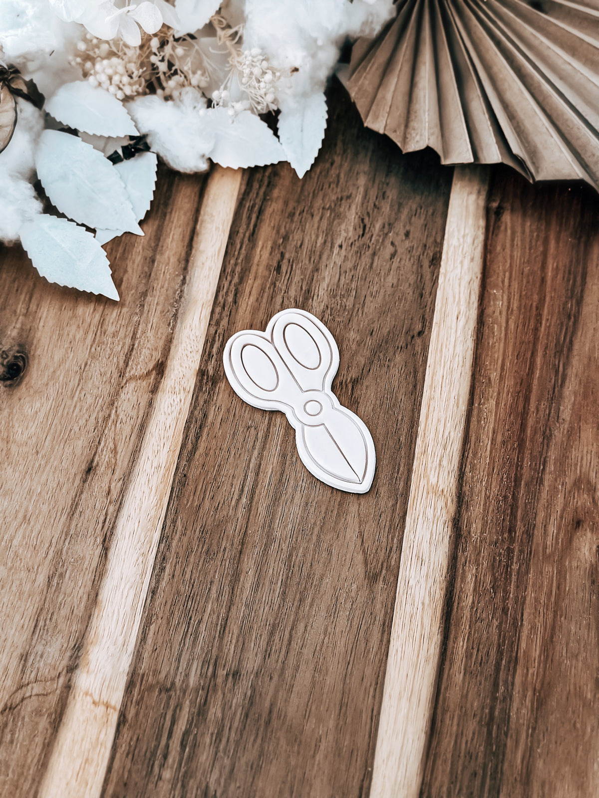 Sewing Scissors - Cookie Stamp & Cutter - Perfect for Fondant & Sugar Cookies