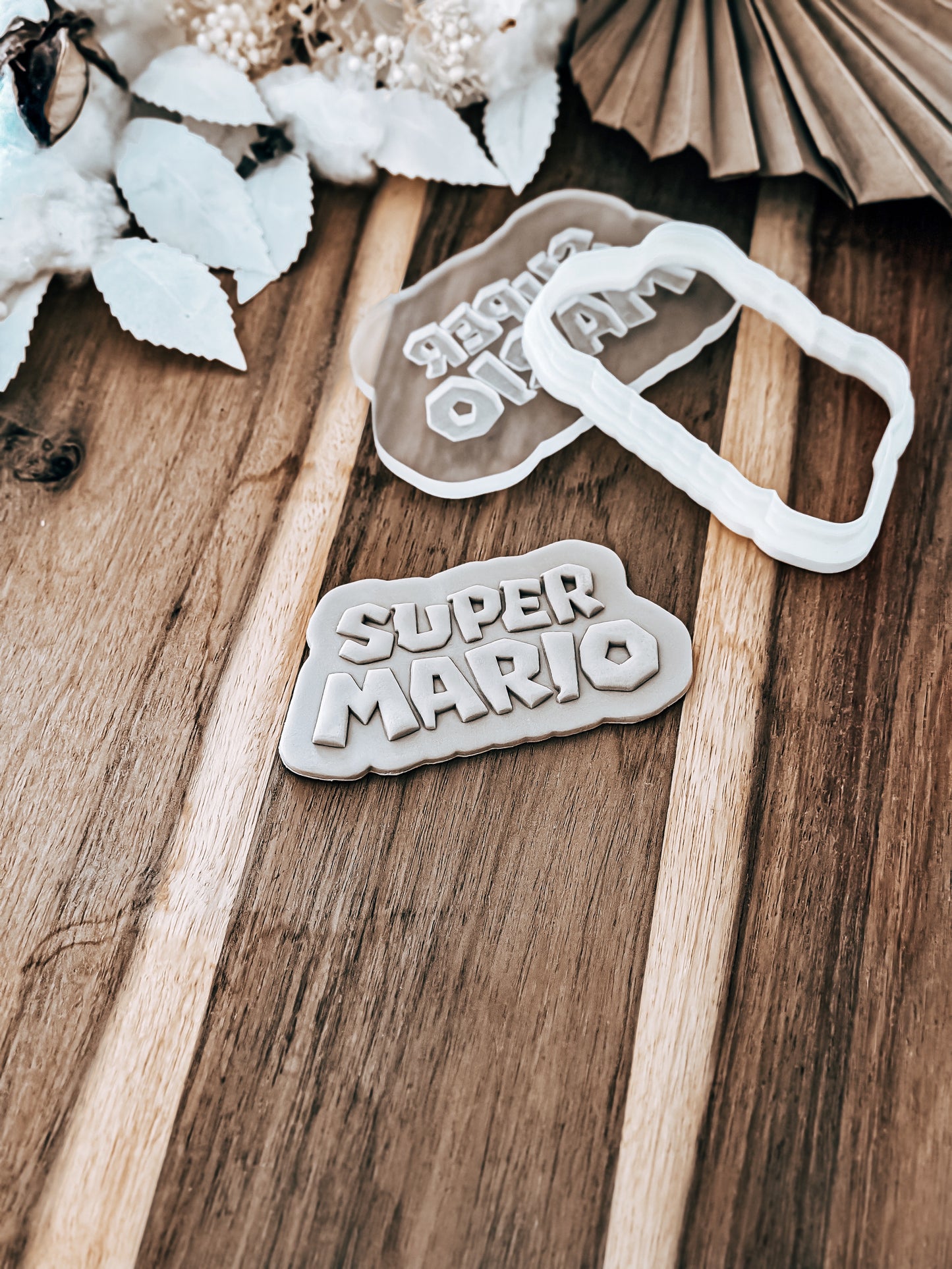 Jump Hero Font 'UP' Stamp and Cutter - Perfect for Fondant & Sugar Cookies