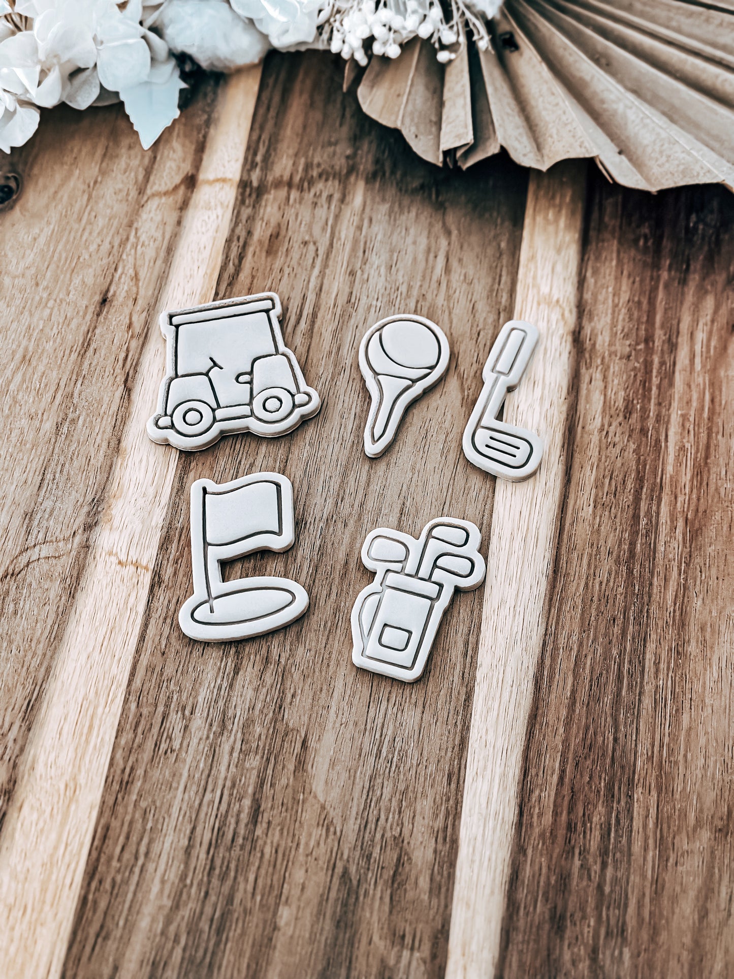 Mini Golf Range Stamp & Cutter - Perfect for Fondant & Sugar Cookies