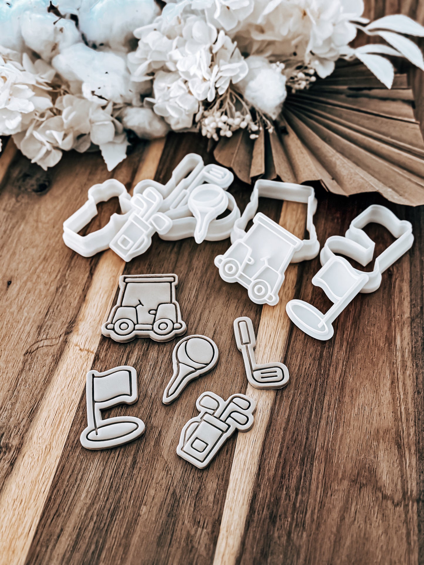 Mini Golf Range Stamp & Cutter - Perfect for Fondant & Sugar Cookies