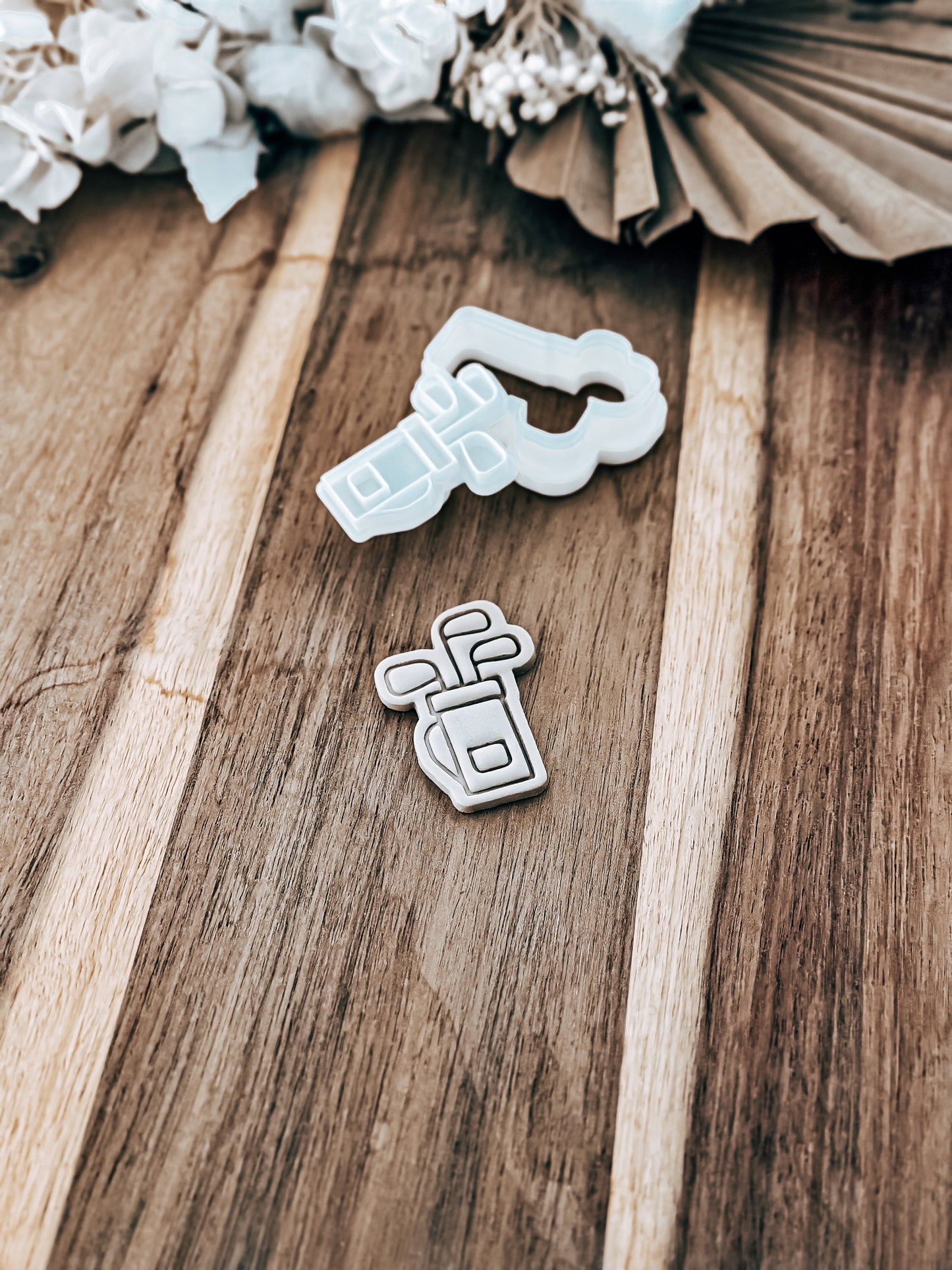 Mini Golf Range Stamp & Cutter - Perfect for Fondant & Sugar Cookies