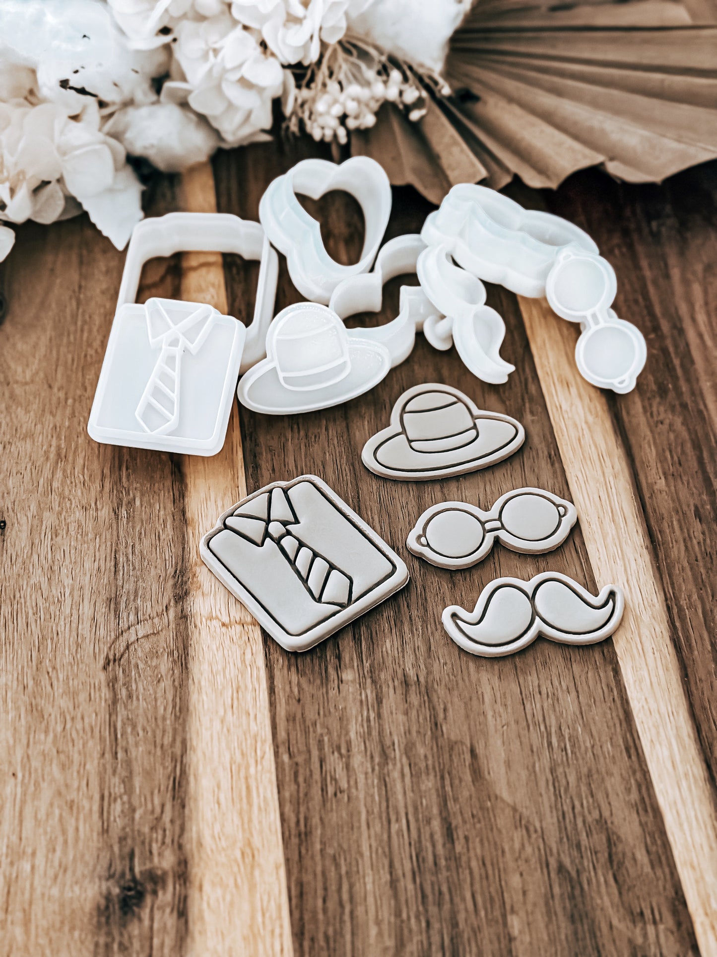 Mini Dad Item Range Stamp & Cutter - Perfect for Fondant & Sugar Cookies