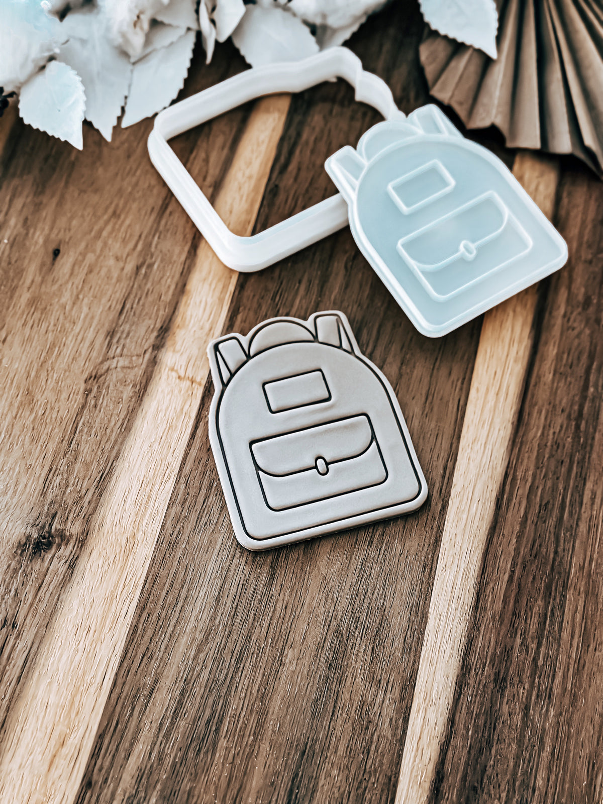 School Bag Stamp & Cutter - Perfect for Fondant & Sugar Cookies
