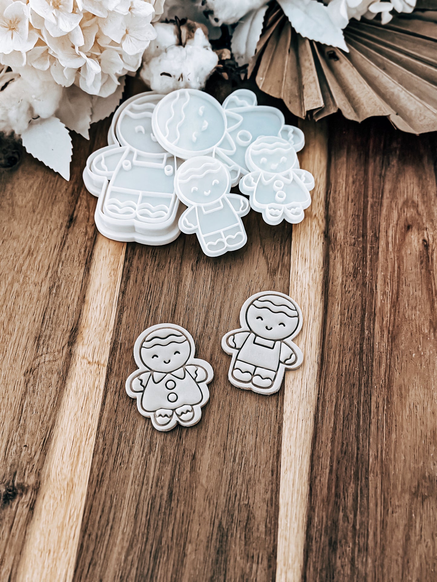 Ginger Family Range - Cookie Stamp - Fondant & Sugar Cookies
