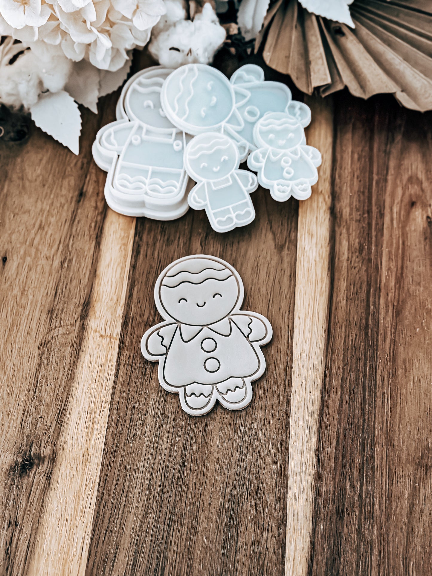 Ginger Family Range - Cookie Stamp - Fondant & Sugar Cookies