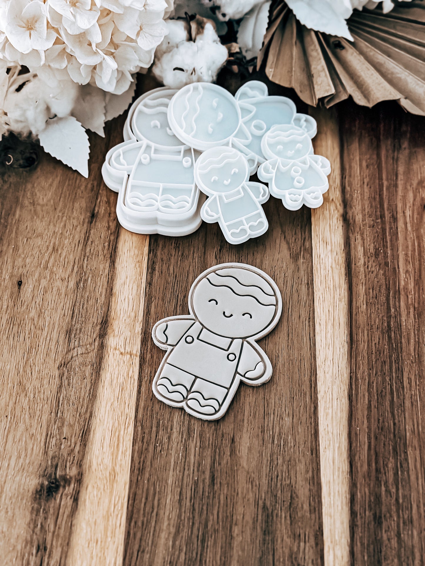 Ginger Family Range - Cookie Stamp - Fondant & Sugar Cookies