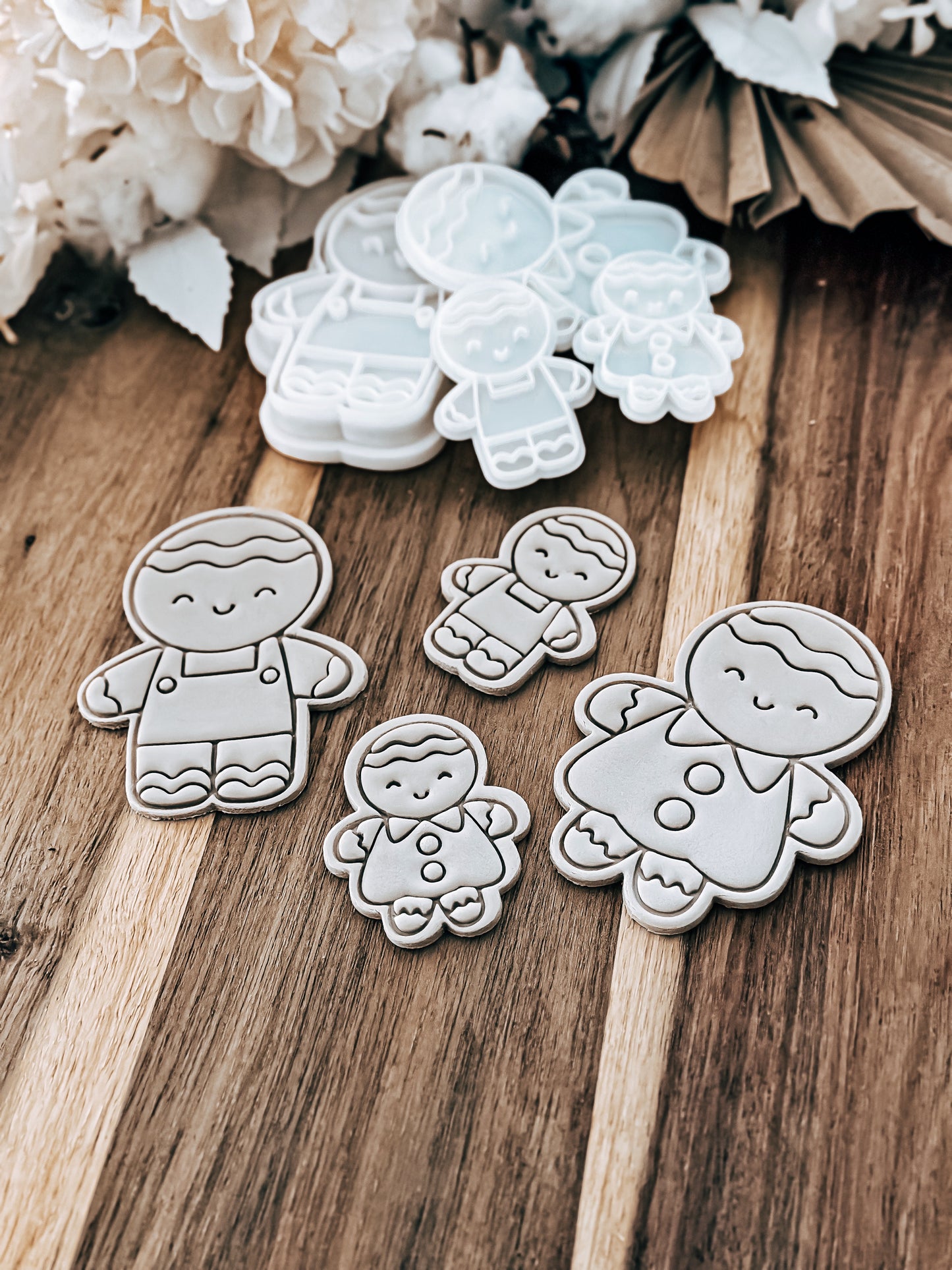 Ginger Family Range - Cookie Stamp - Fondant & Sugar Cookies
