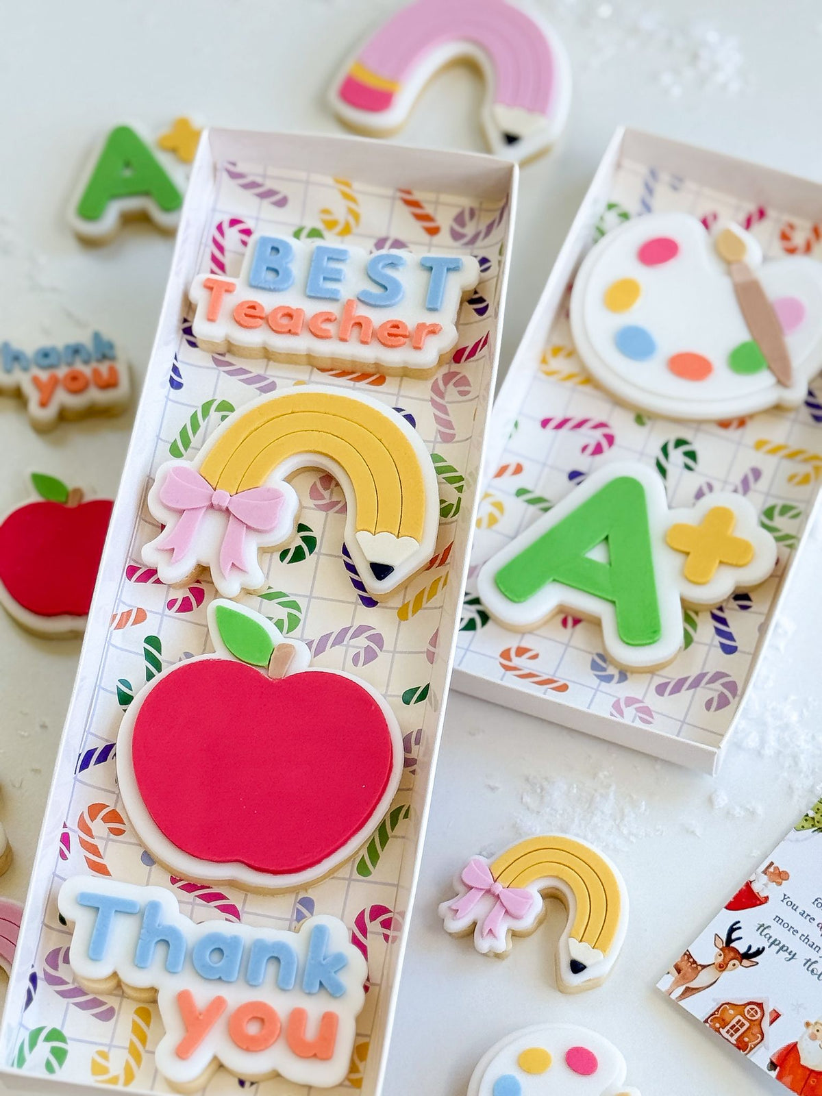 Mini Thank you Stamp & Cutter - Perfect for Fondant & Sugar Cookies