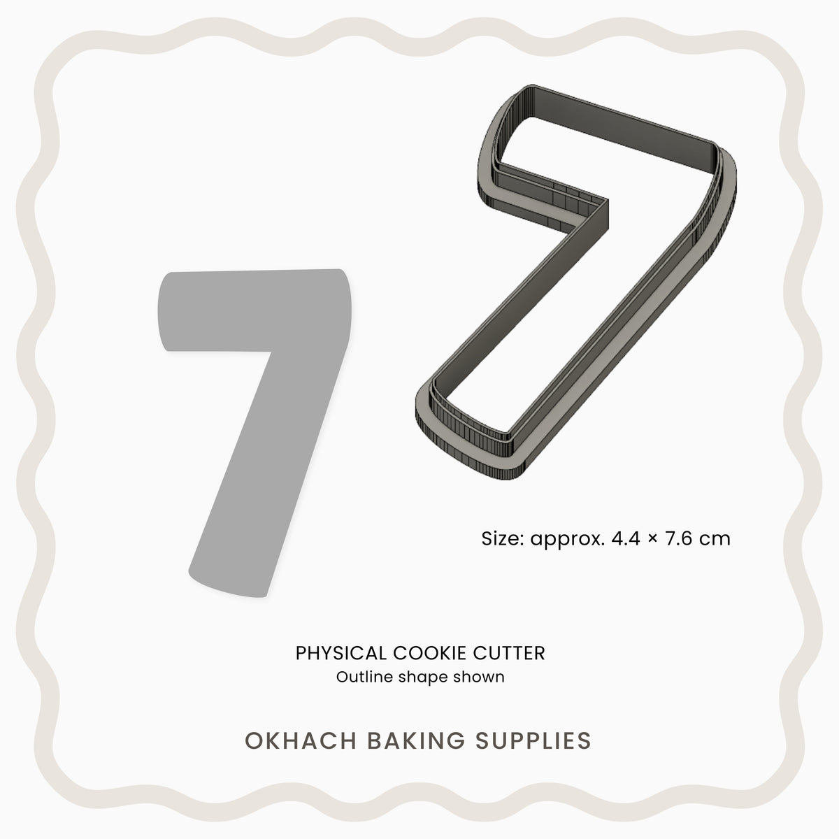 Numbers 0-9 (Caterpillar) - Cookie Cutter