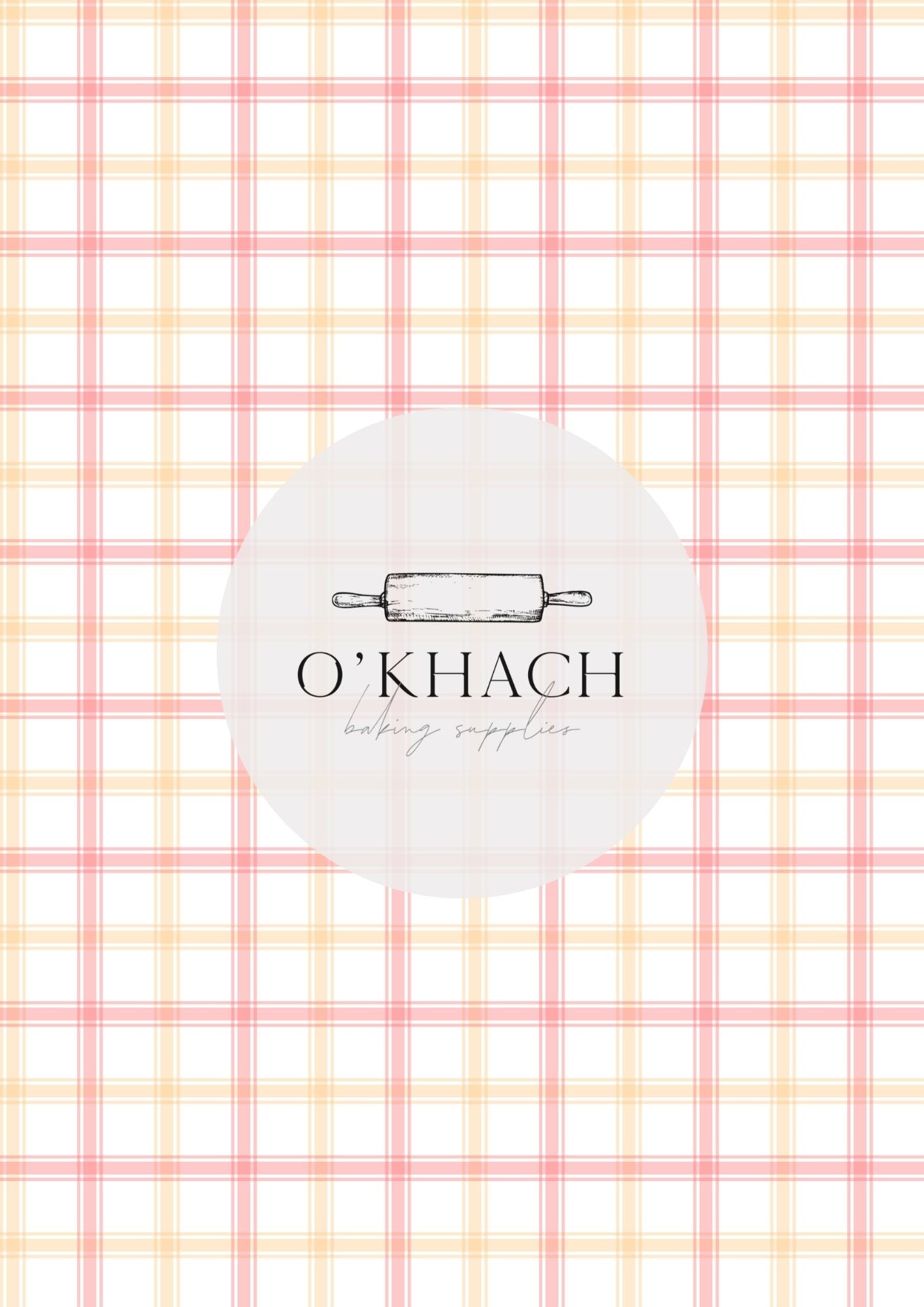 Easter Pattern No.100 - Digital Edible Image for Cakes & Cookies