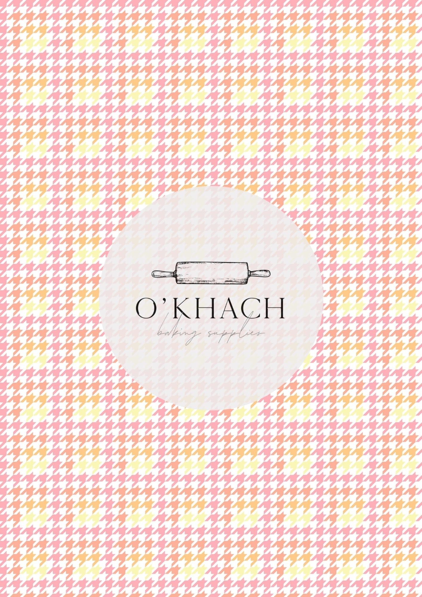 Easter Pattern No.106 - Digital Edible Image for Cakes & Cookies