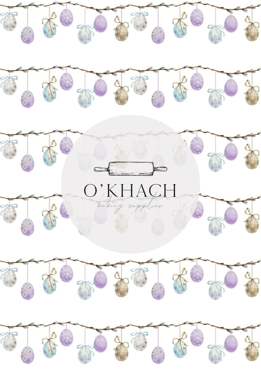 Easter Pattern No.14 - Digital Edible Image for Cakes & Cookies