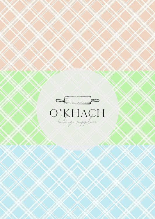 Easter Pattern No.91 - Digital Edible Image for Cakes & Cookies