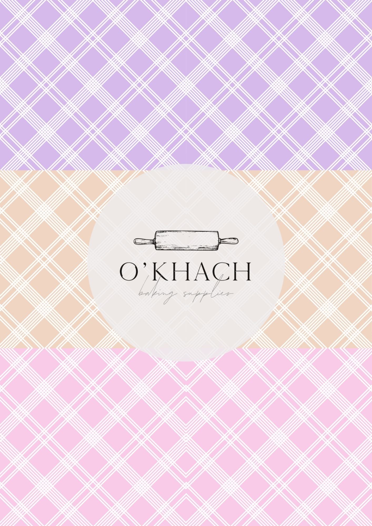 Easter Pattern No.93 - Digital Edible Image for Cakes & Cookies