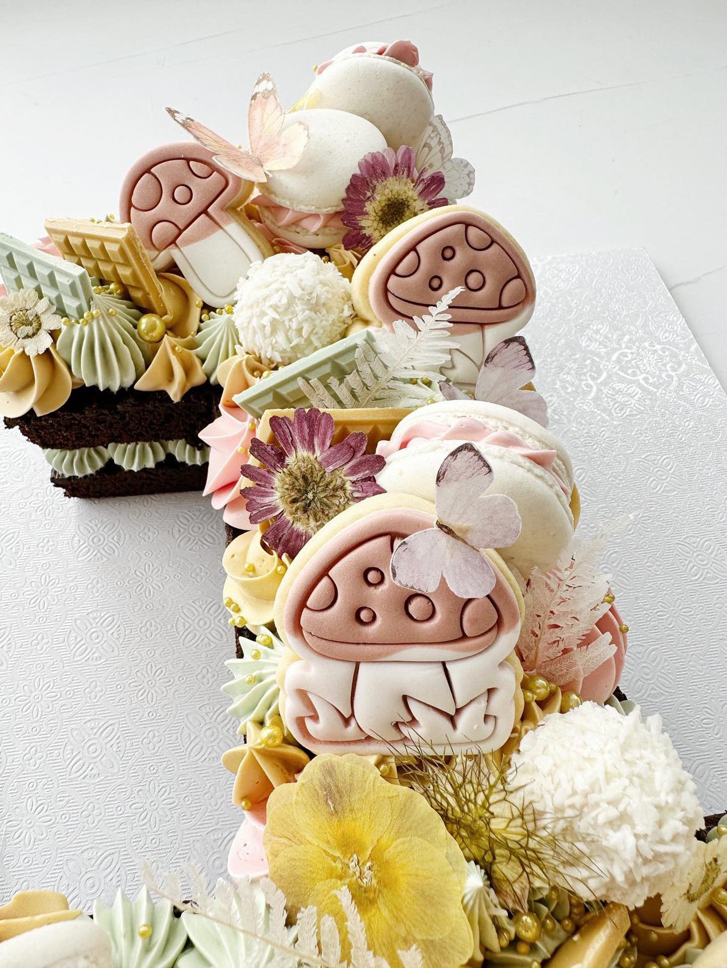 Mini Mushrooms (Set Of 2) Stamp & Cutter - Perfect for Fondant & Sugar Cookies