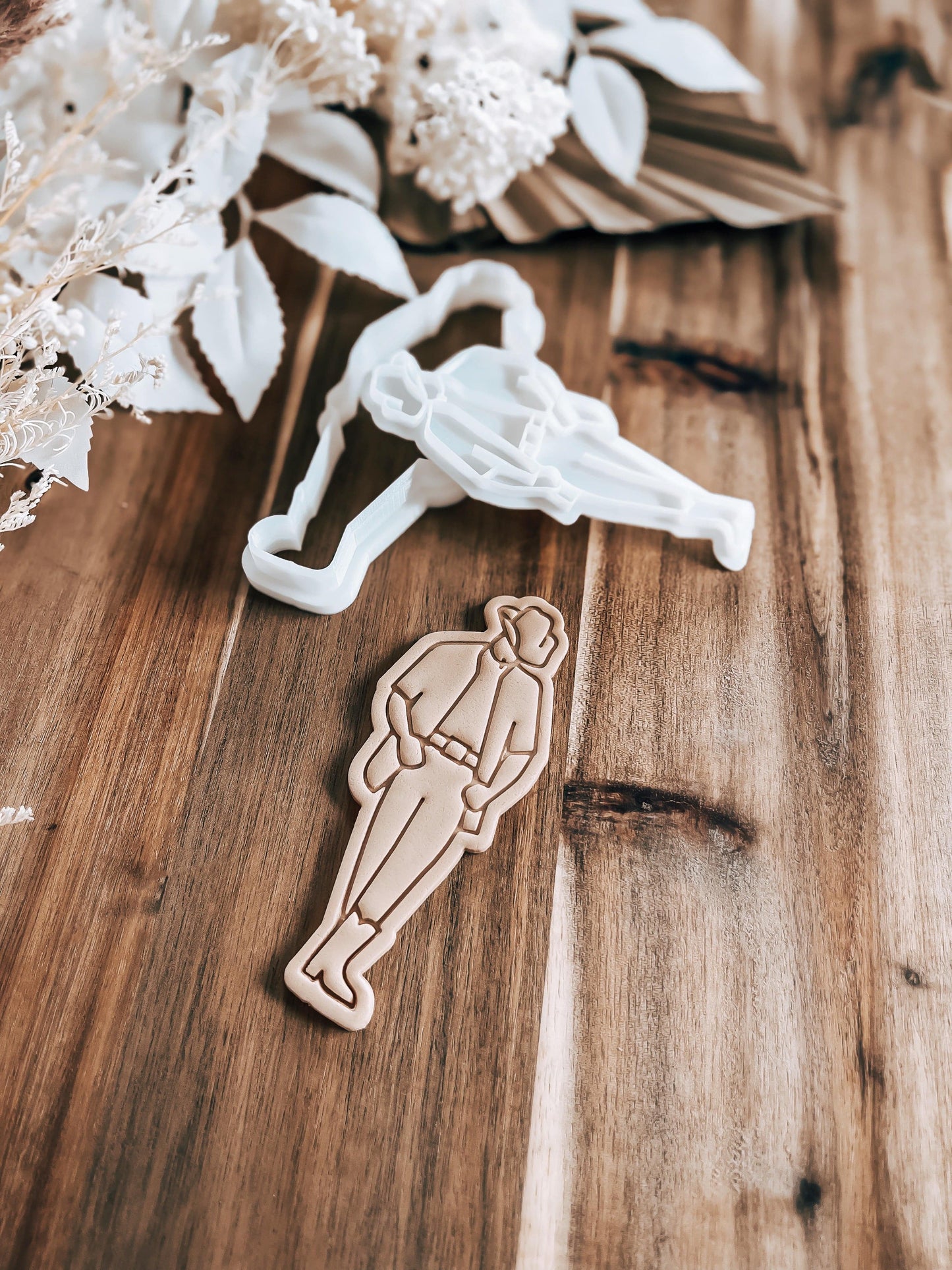Cowboy - Cookie Stamp and Cutter - O'Khach Baking Supplies