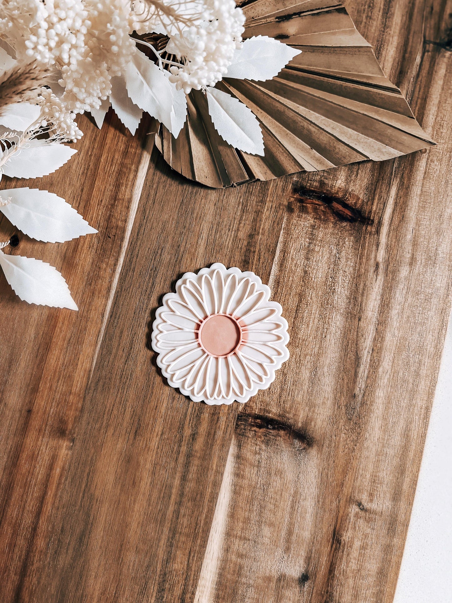 Daisy 'UP' Cookie Stamp and Cutter - O'Khach Baking Supplies