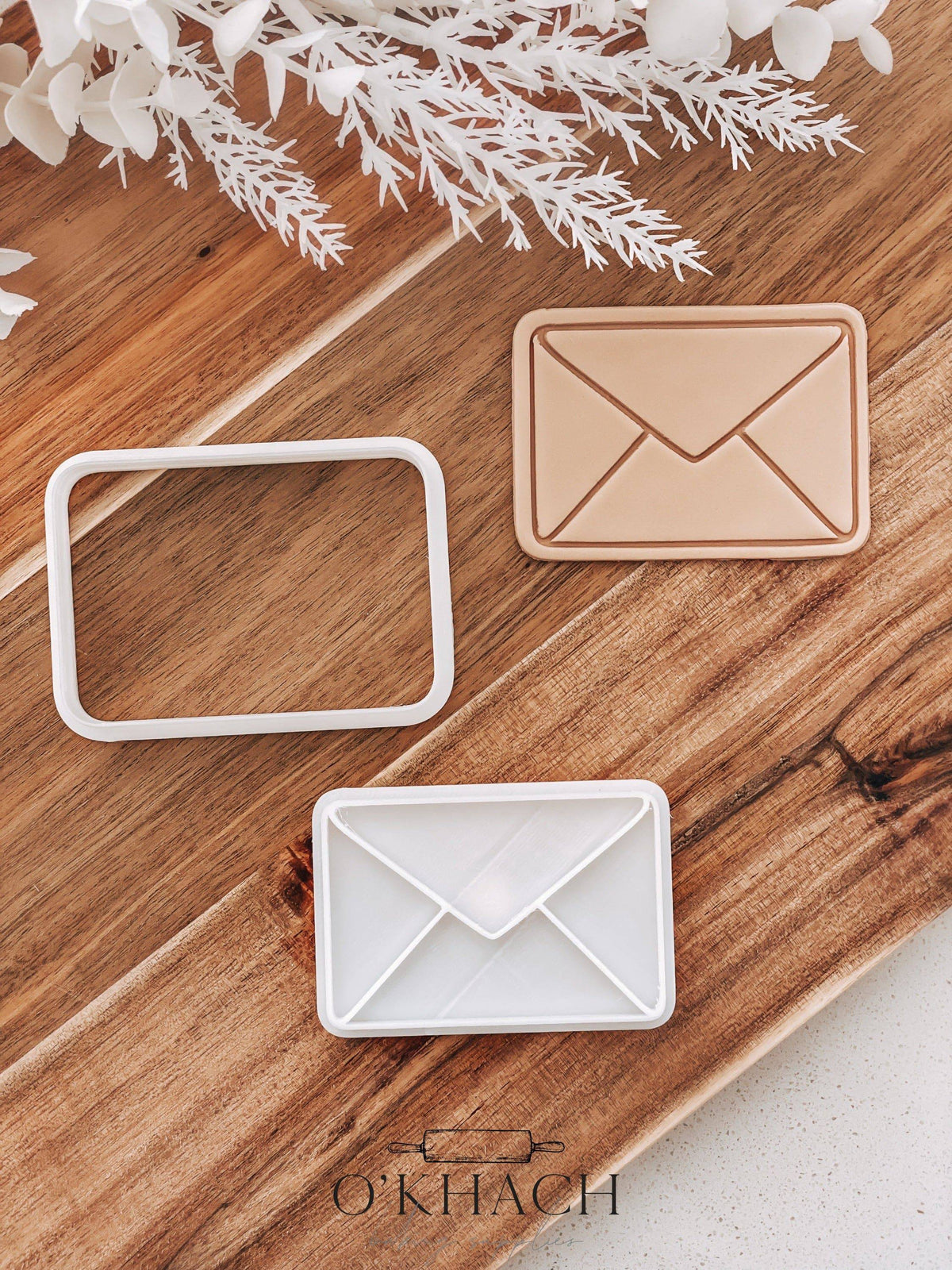 Envelope Stamp & Cutter - Perfect for Fondant & Sugar Cookies