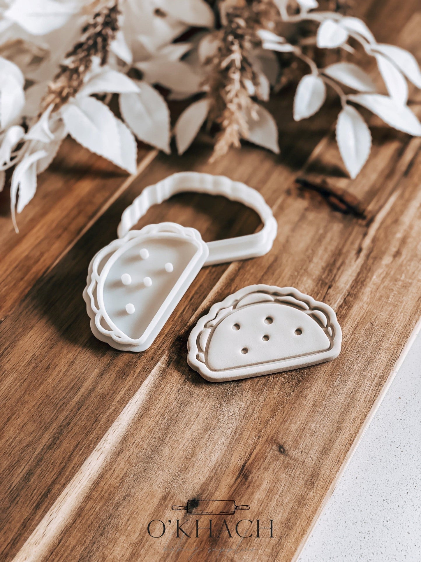 Taco Stamp & Cutter - Perfect for Fondant & Sugar Cookies