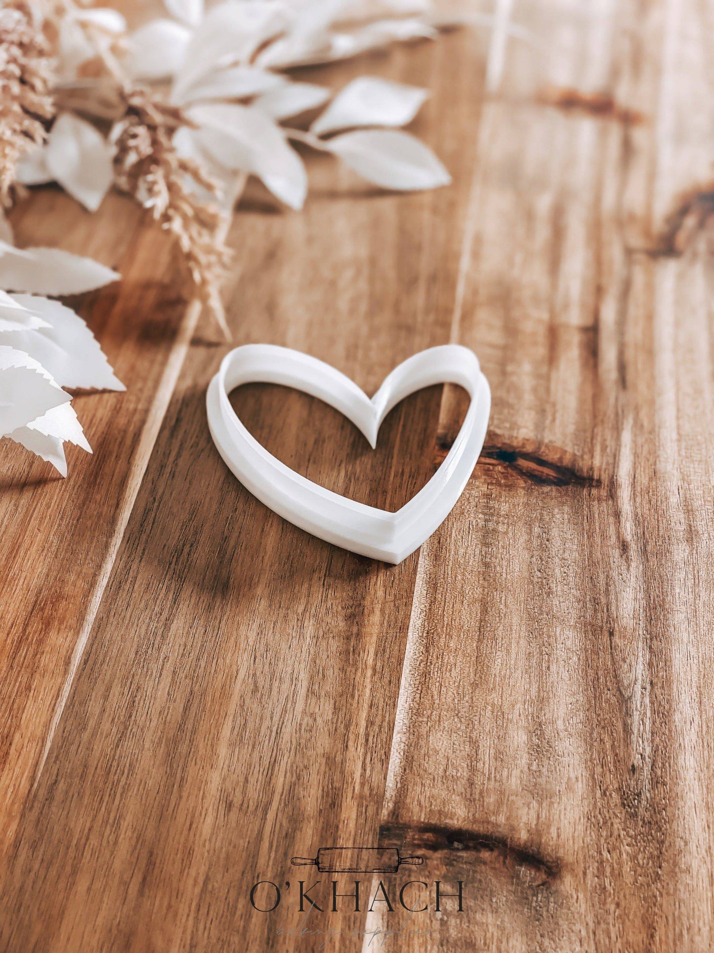 Lila Heart - Cookie Cutter - Ideal for Fondant & Sugar Cookies