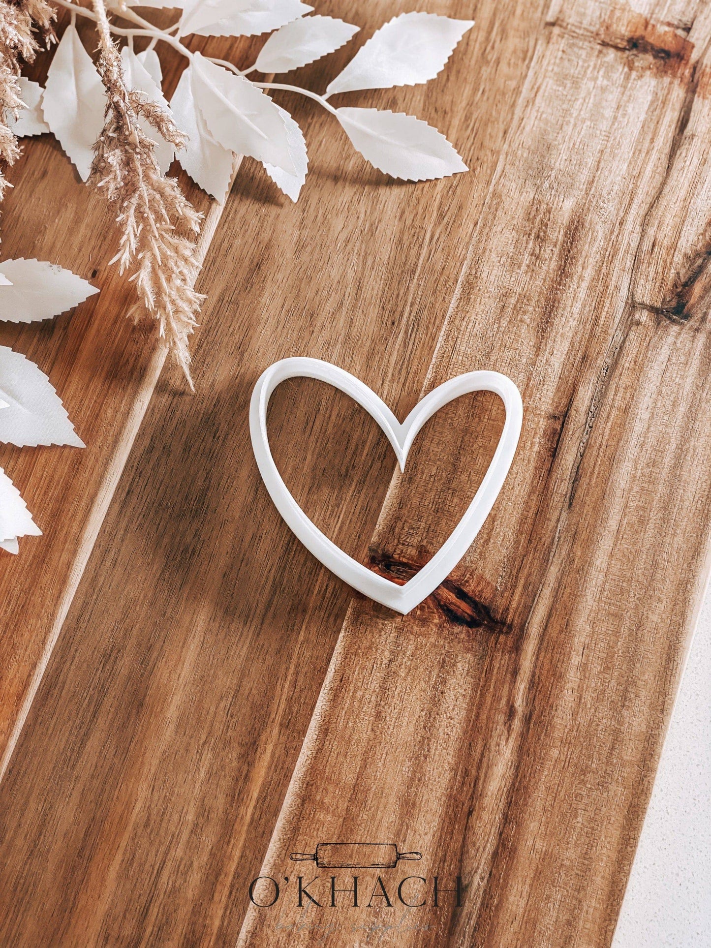 Lila Heart - Cookie Cutter - Ideal for Fondant & Sugar Cookies