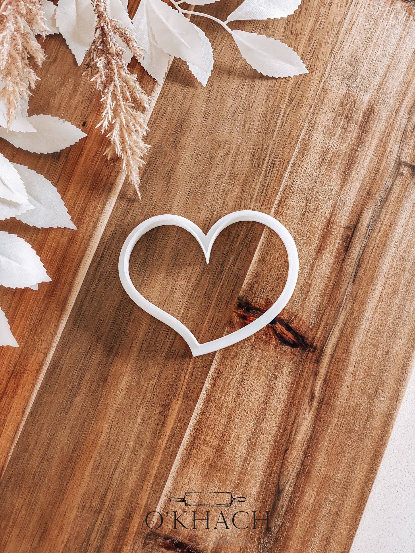 Mila Heart - Cookie Cutter - Ideal for Fondant & Sugar Cookies