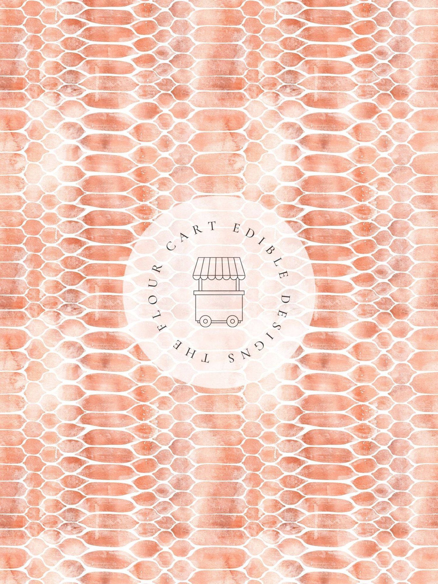 Animal Print Snakeskin - Edible Image - O'Khach Baking Supplies