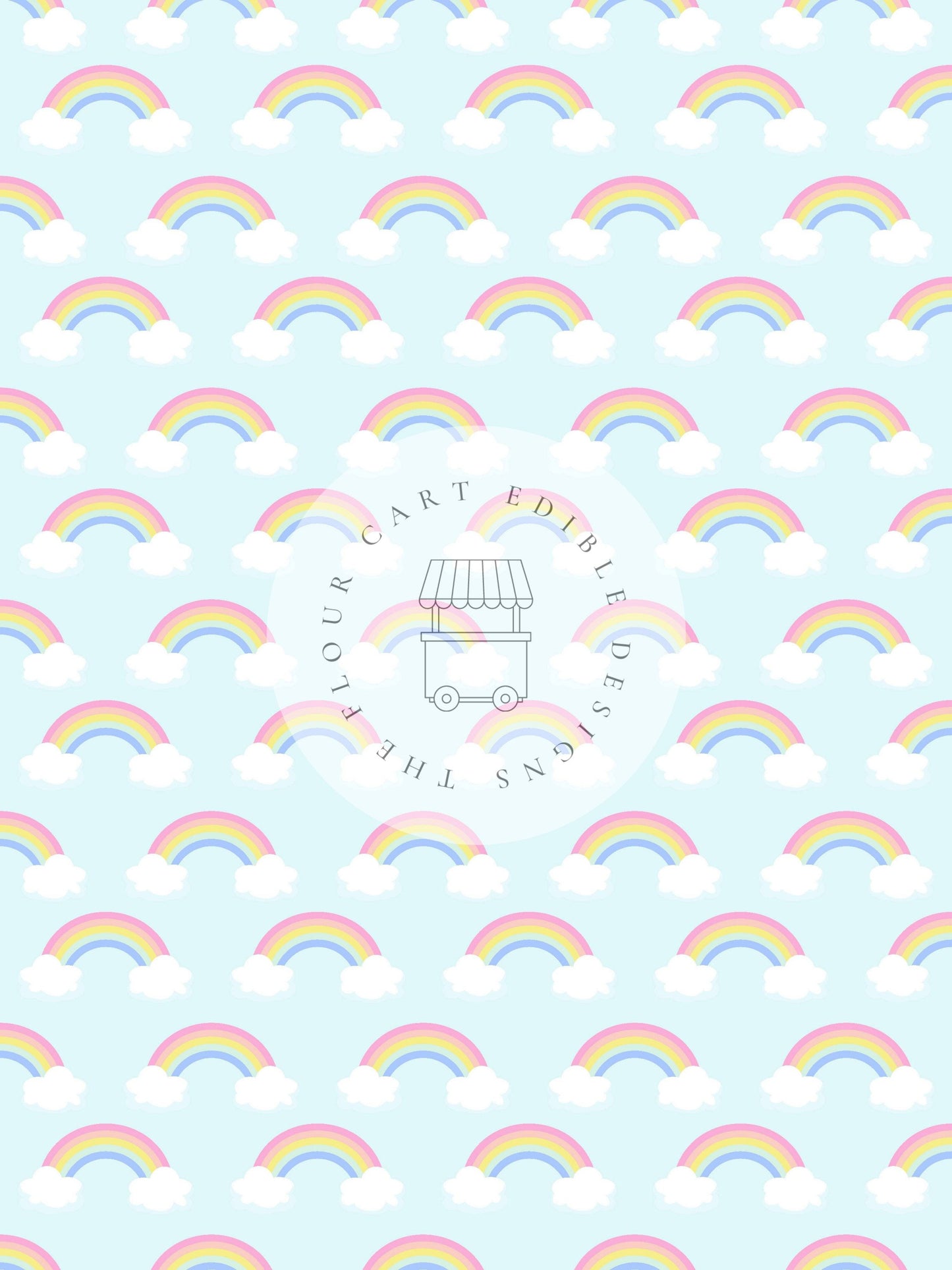 Rainbows - Edible Image - O'Khach Baking Supplies