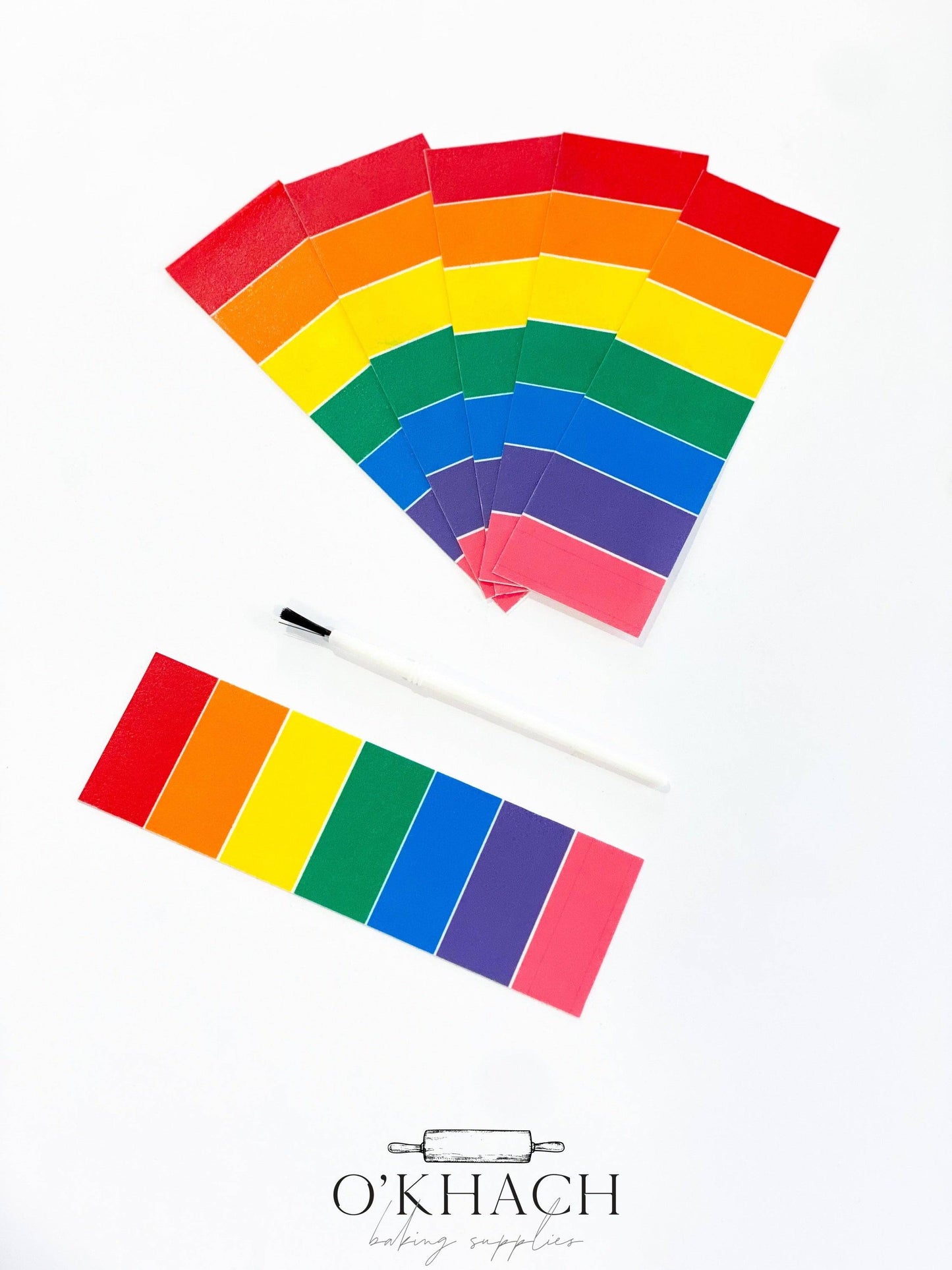 RAINBOW Edible Paint Palettes – PYO Cookie Decorating Kits