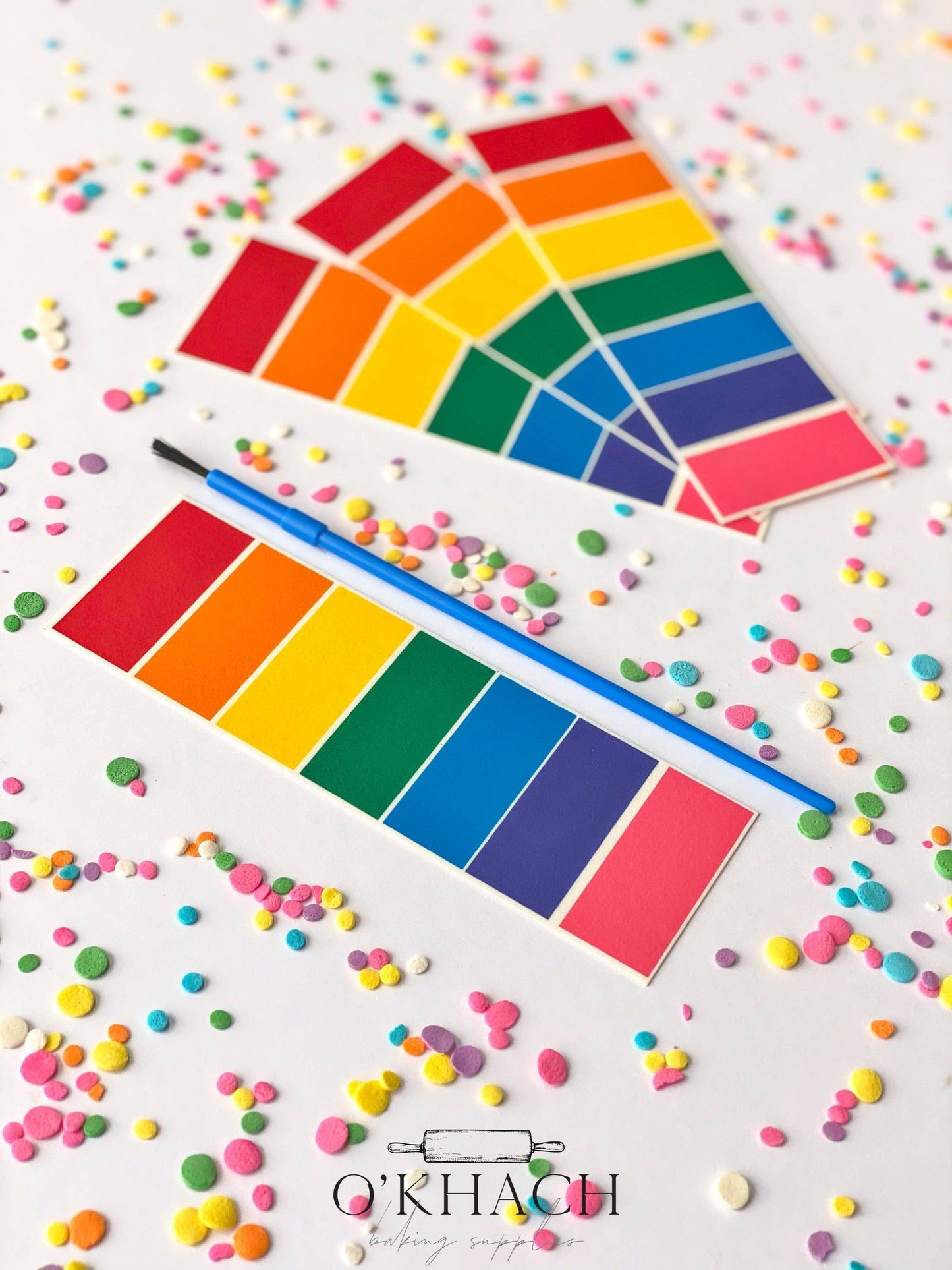 RAINBOW Edible Paint Palettes – PYO Cookie Decorating Kits